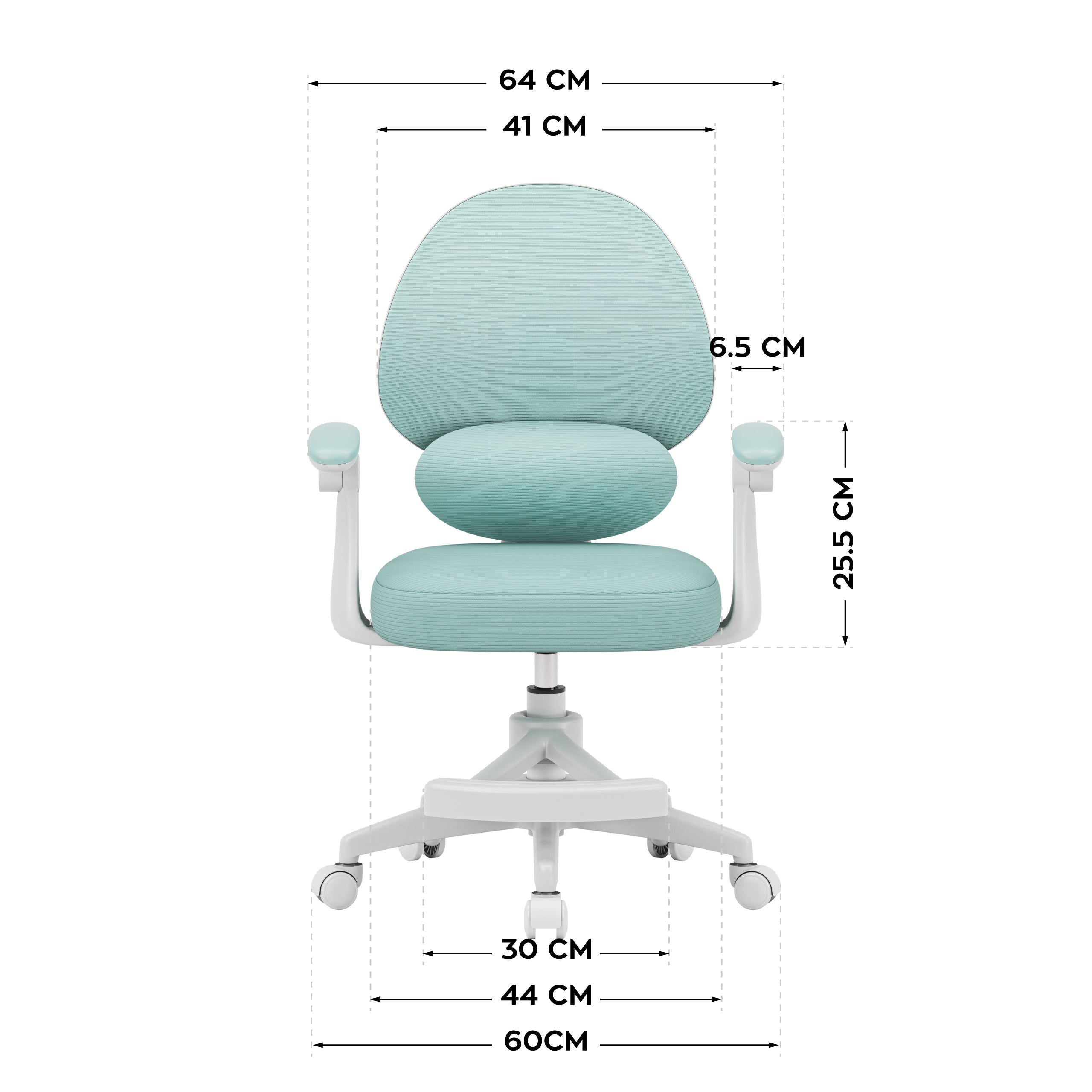 Sillón de escritorio para niños Mark Adler Junior 4.5 Mint