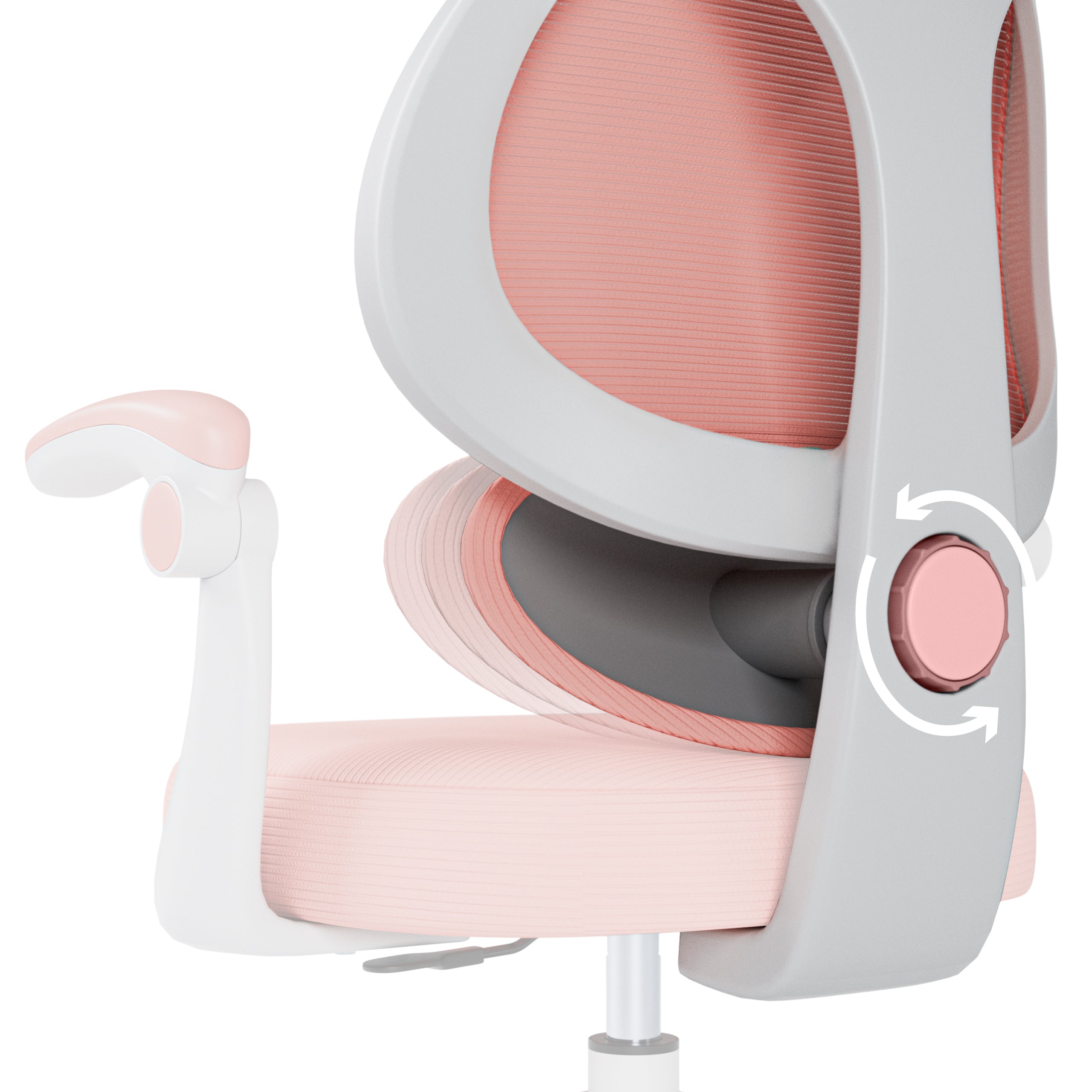 Sillón de escritorio para niños Mark Adler Junior 4.5 Rosa