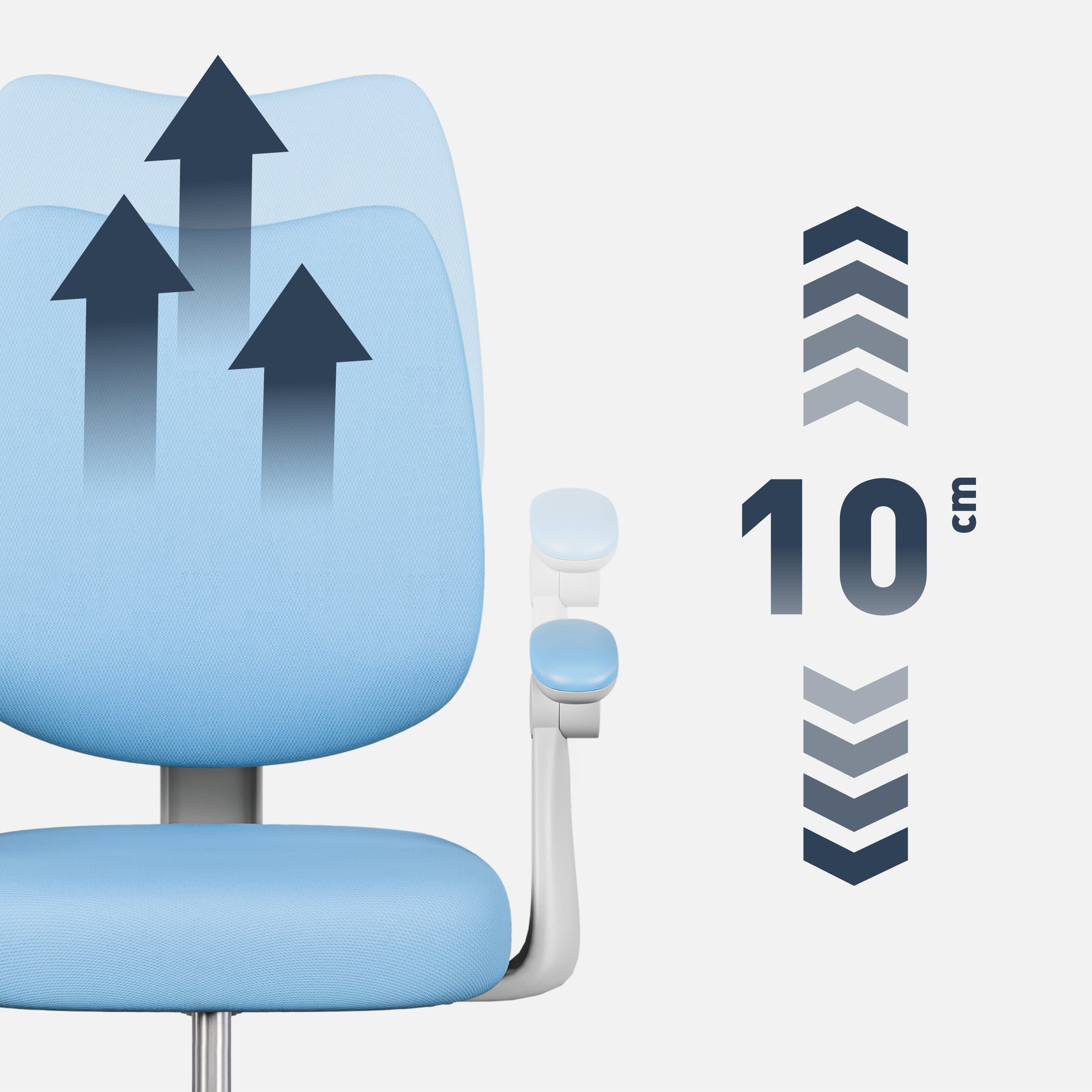 Sillón ergonómico para niños Mark Adler Junior 4.6 Blue