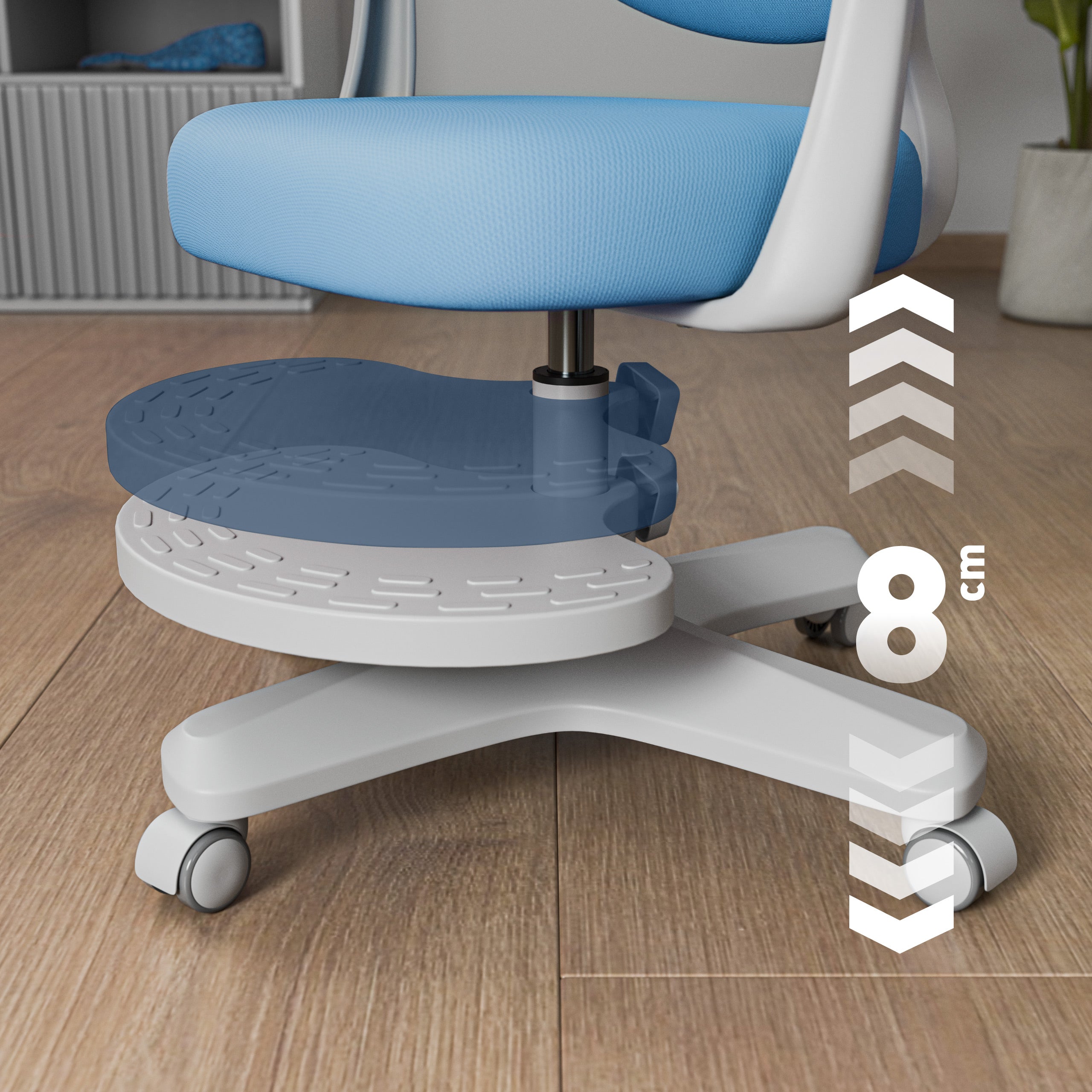 Sillón ergonómico para niños Mark Adler Junior 4.6 Blue