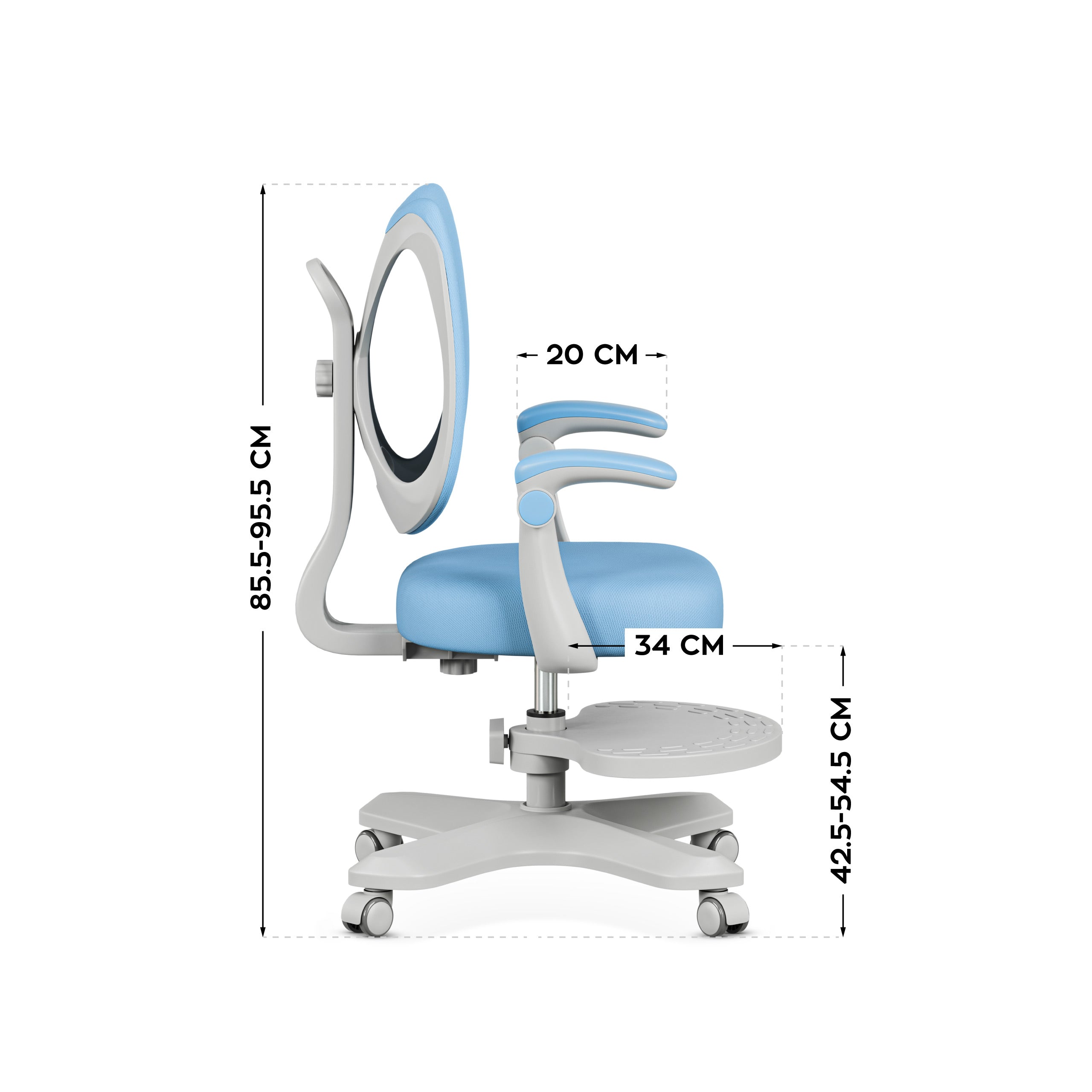 Sillón ergonómico para niños Mark Adler Junior 4.6 Blue