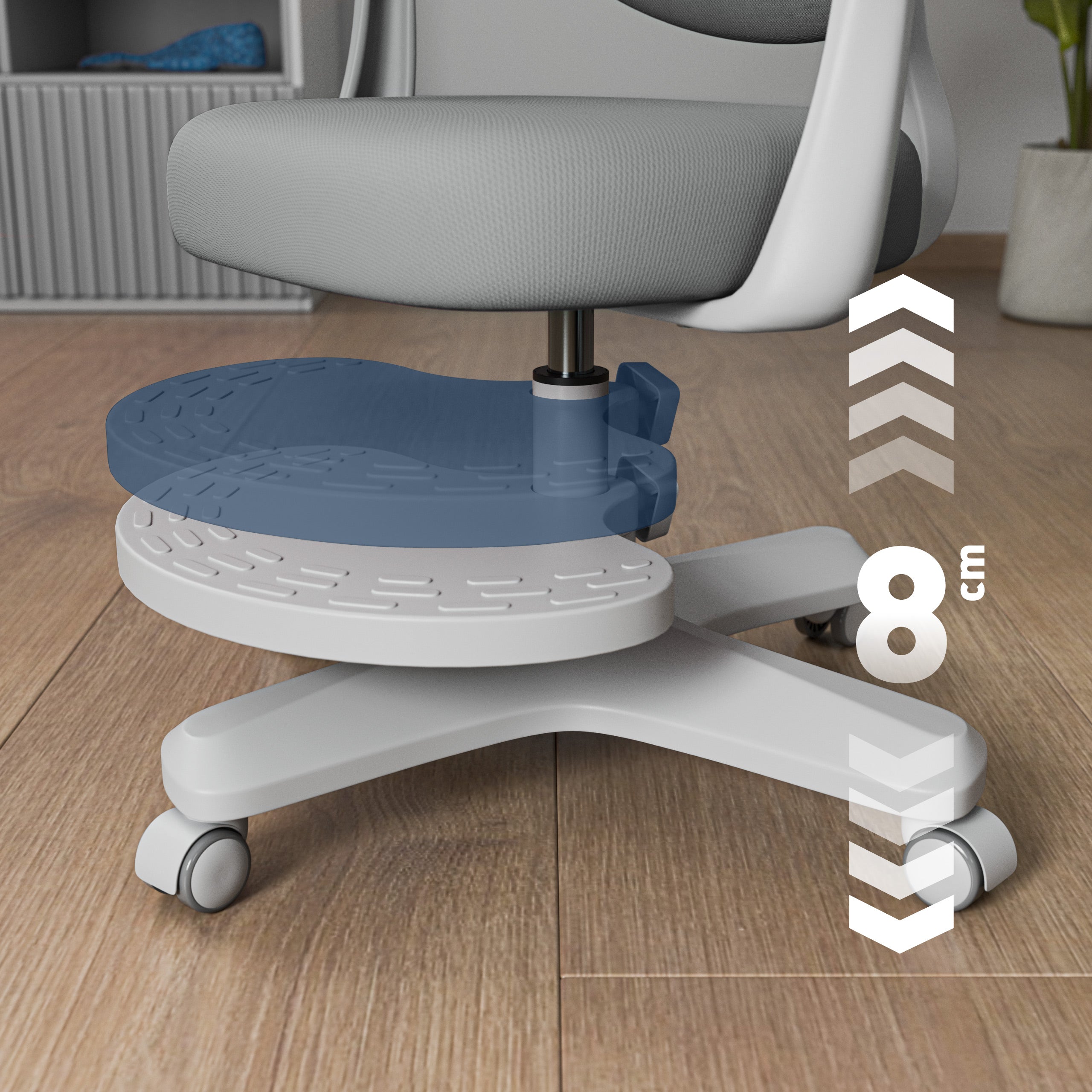 Sillón ergonómico para niños Mark Adler Junior 4.6 Grey