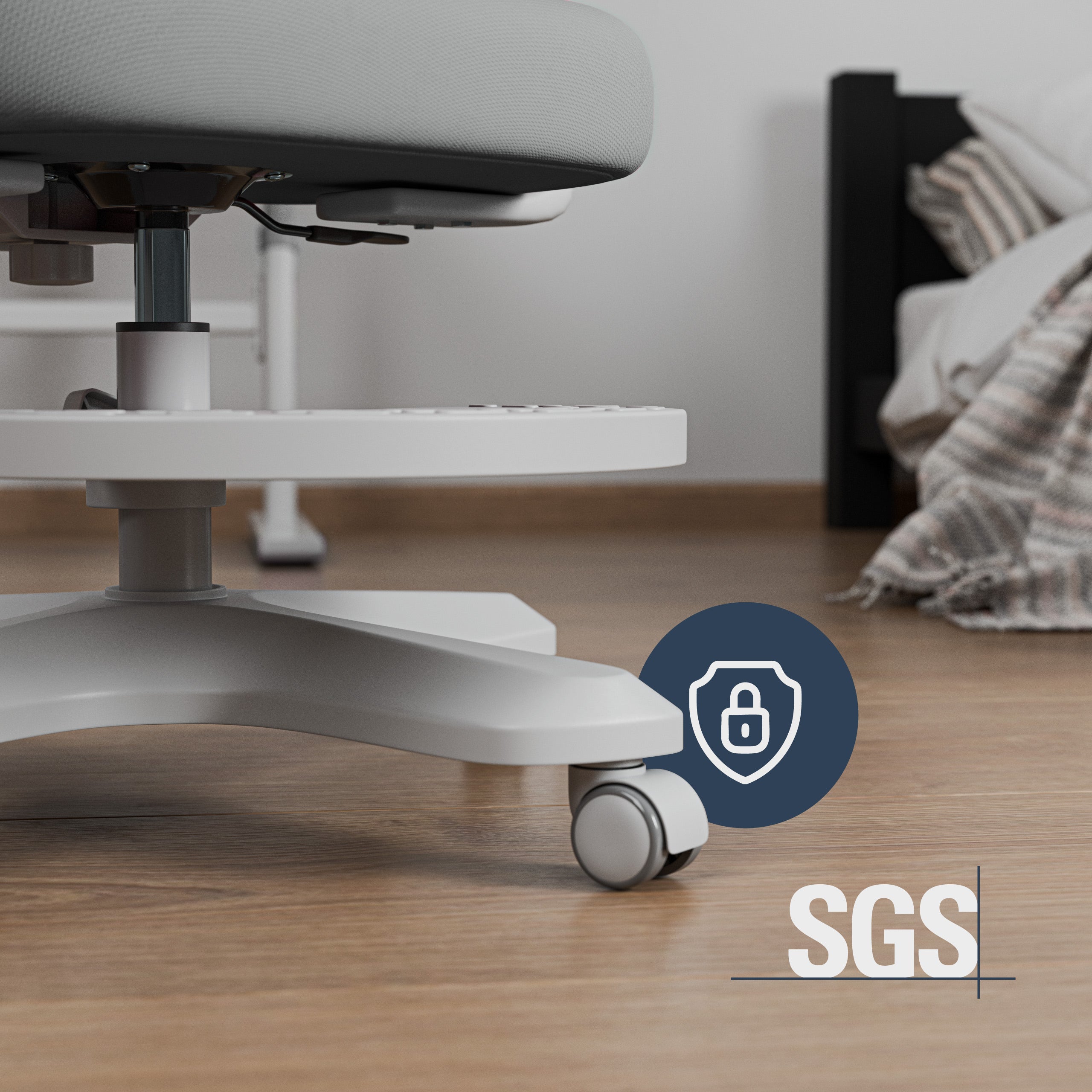 Sillón ergonómico para niños Mark Adler Junior 4.6 Grey