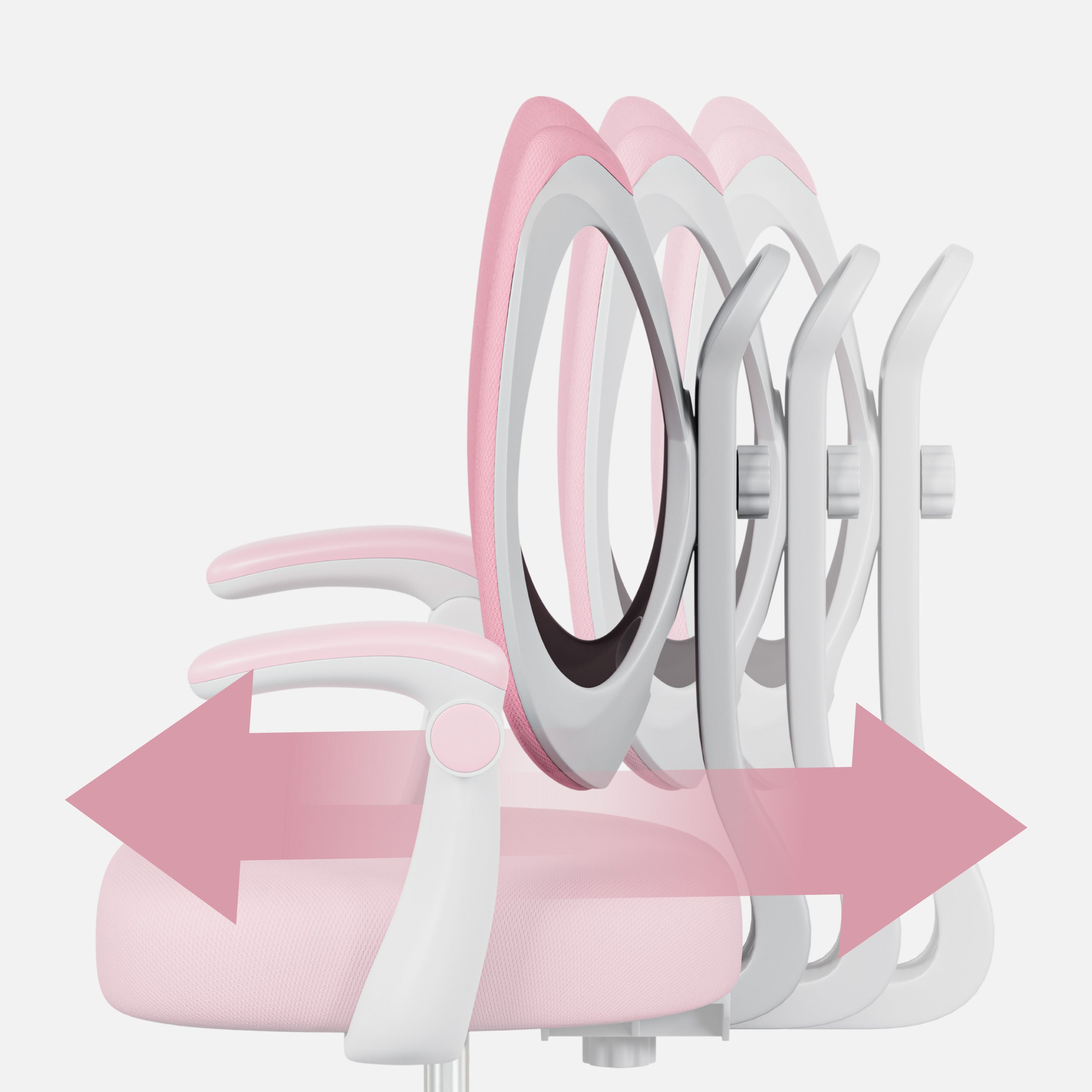 Sillón ergonómico para niños Mark Adler Junior 4.6 Rosa