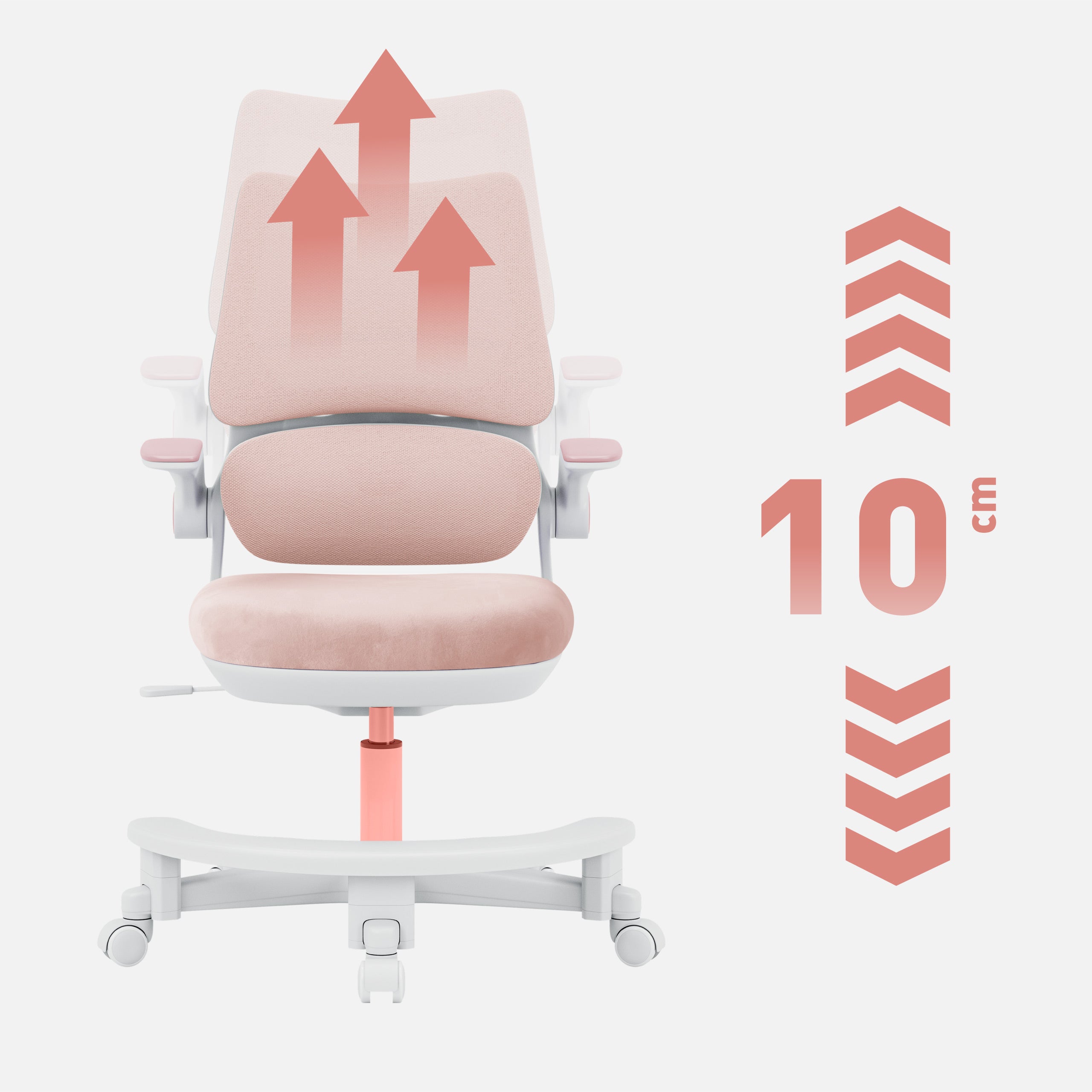 Sillón de escritorio para niños Mark Adler Junior 5.7 Pink