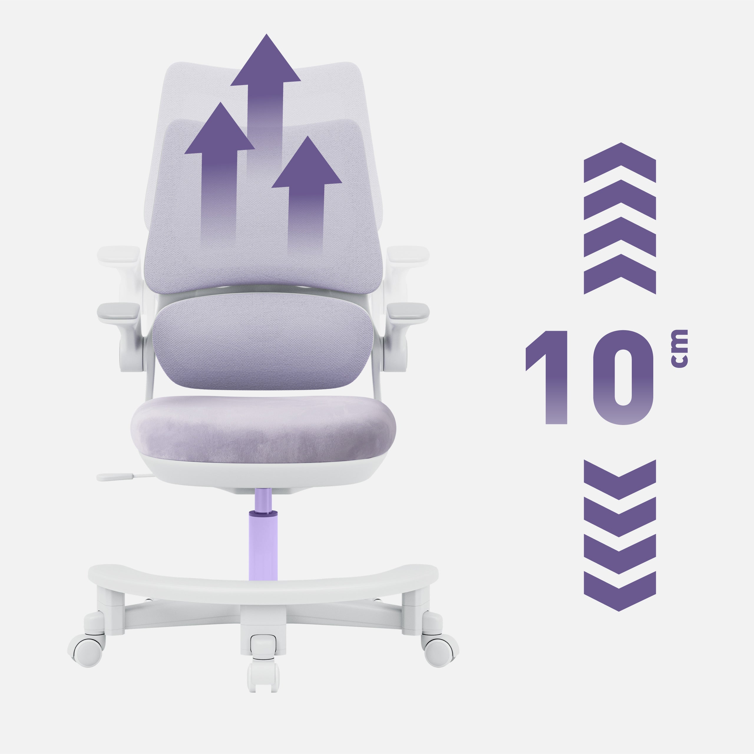 Silla de escritorio para niños Mark Adler Junior 5.7 Purple