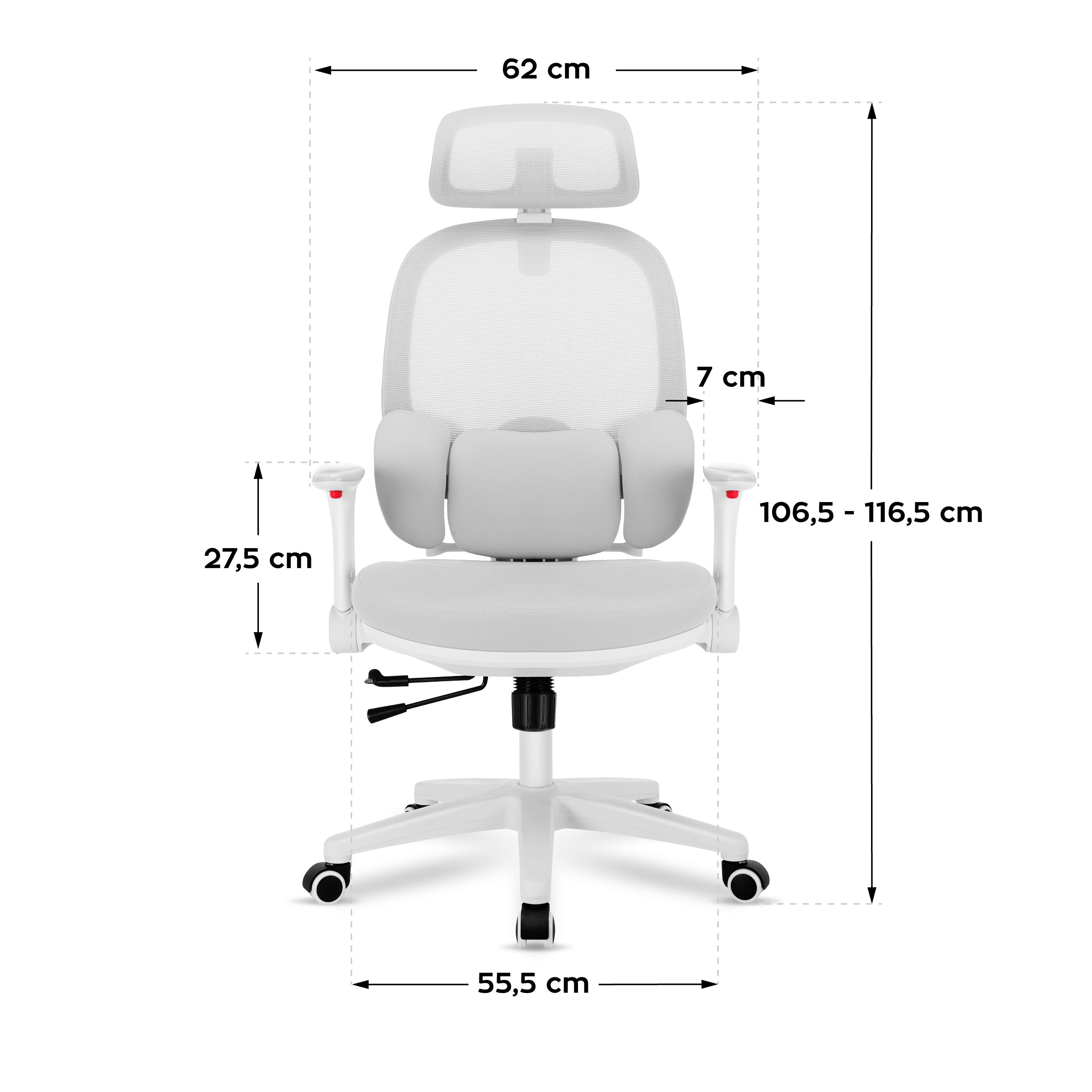 Sillón ergonómico para niños Mark Adler Junior 6.3 Grey