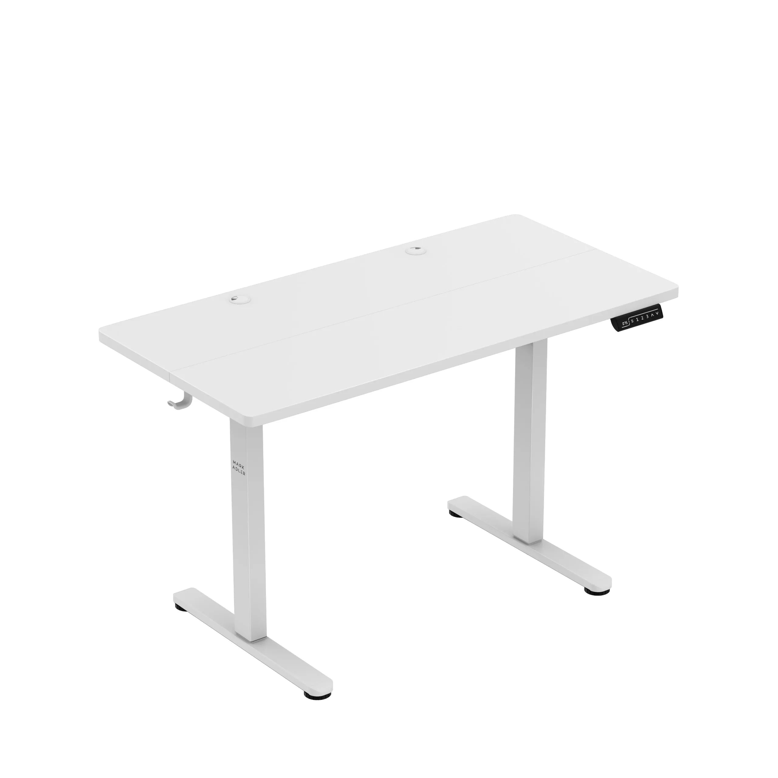 Escritorio eléctrico regulable Mark Adler Leader 6.9 White de 120 cm
