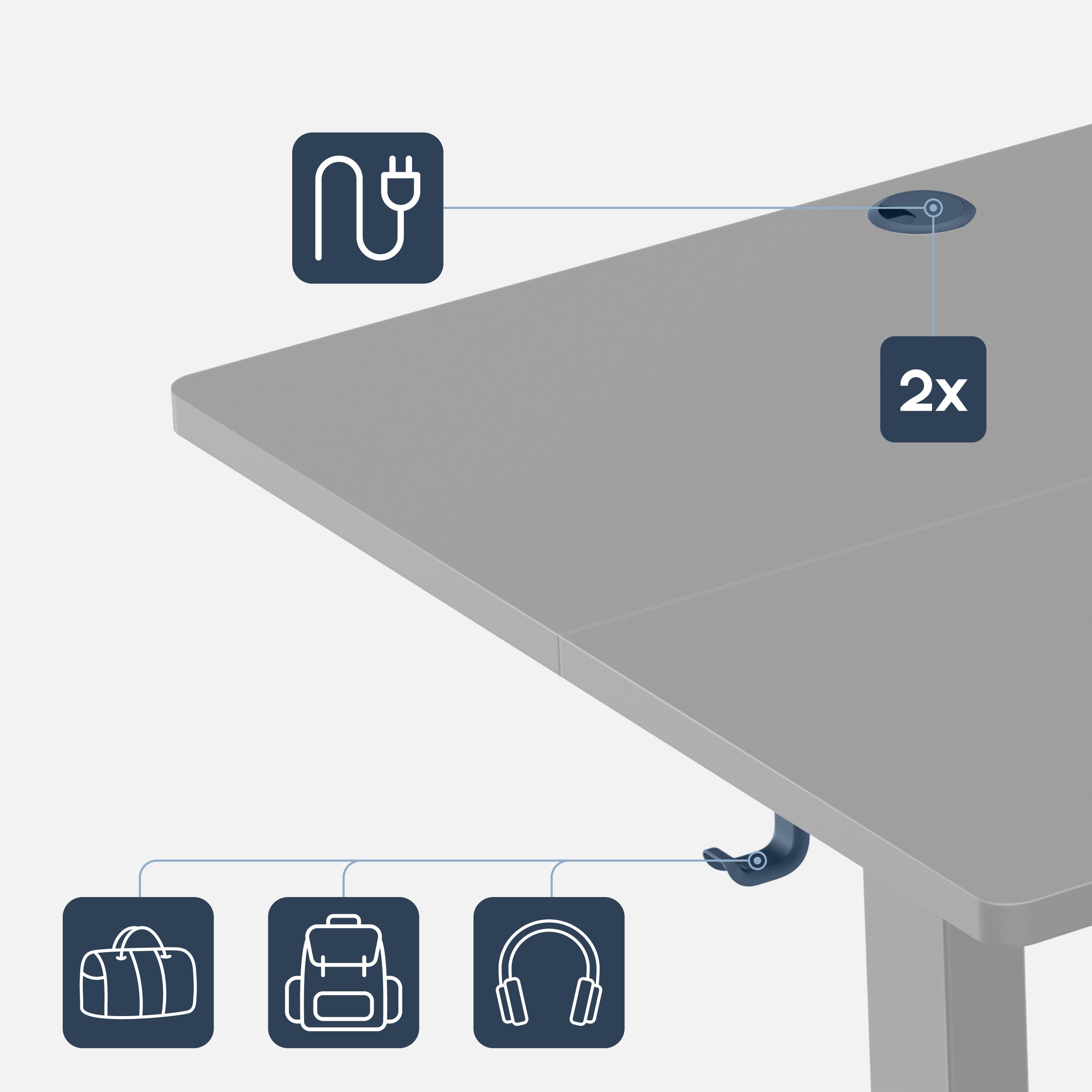 Entradas para cables