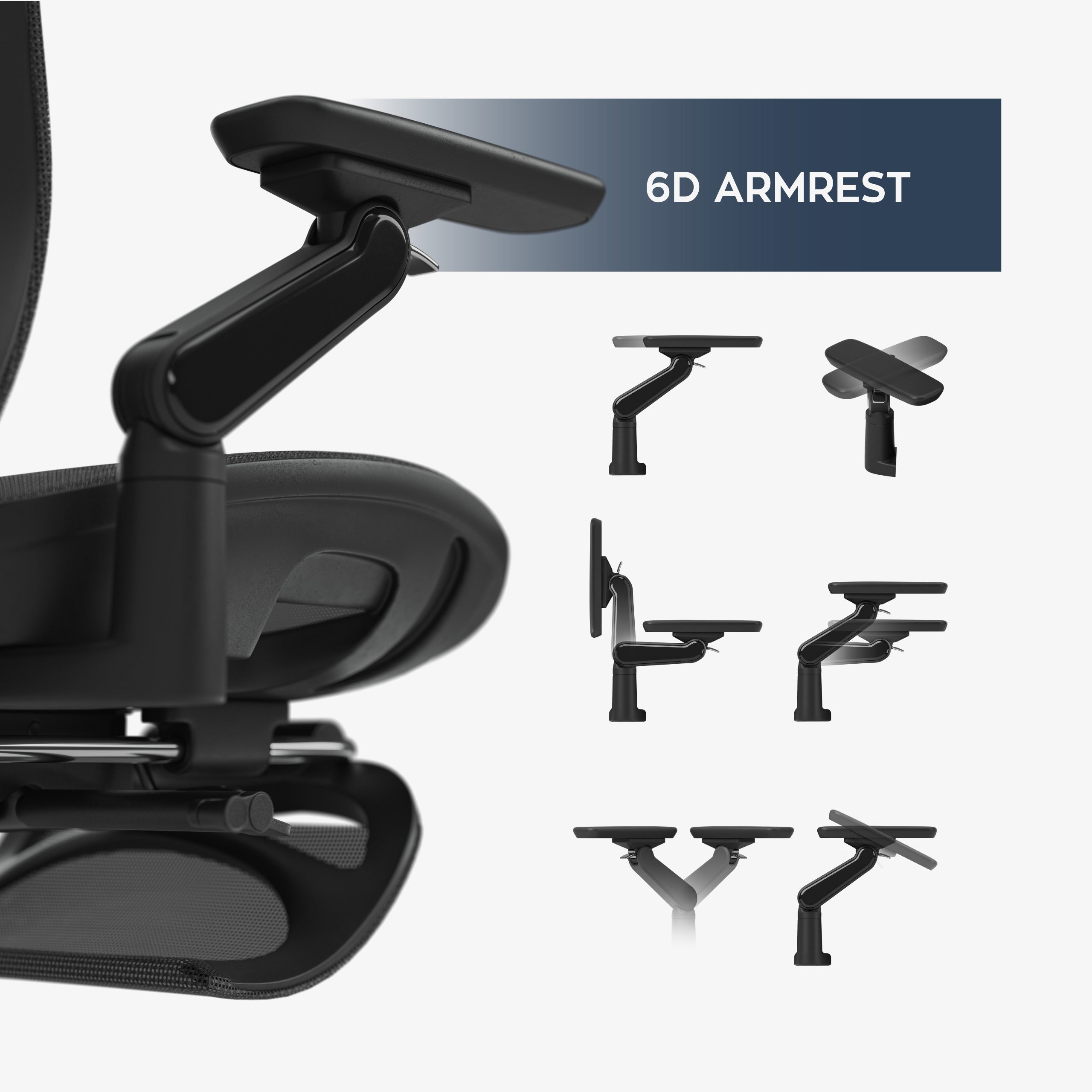 Sillón ergonómico con función de masaje Mark Adler Leadpro 8.7 Black