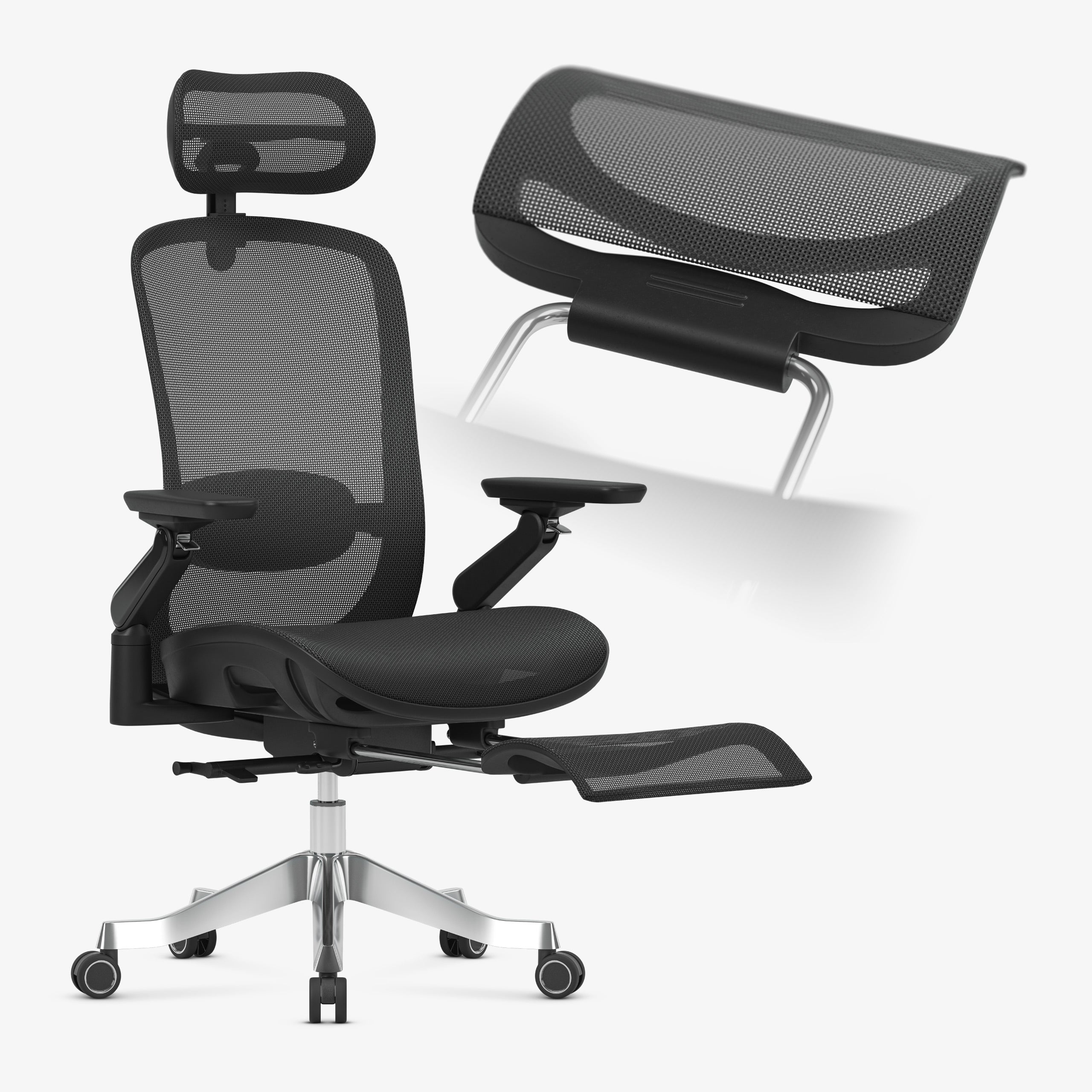 Sillón ergonómico con función de masaje Mark Adler Leadpro 8.7 Black