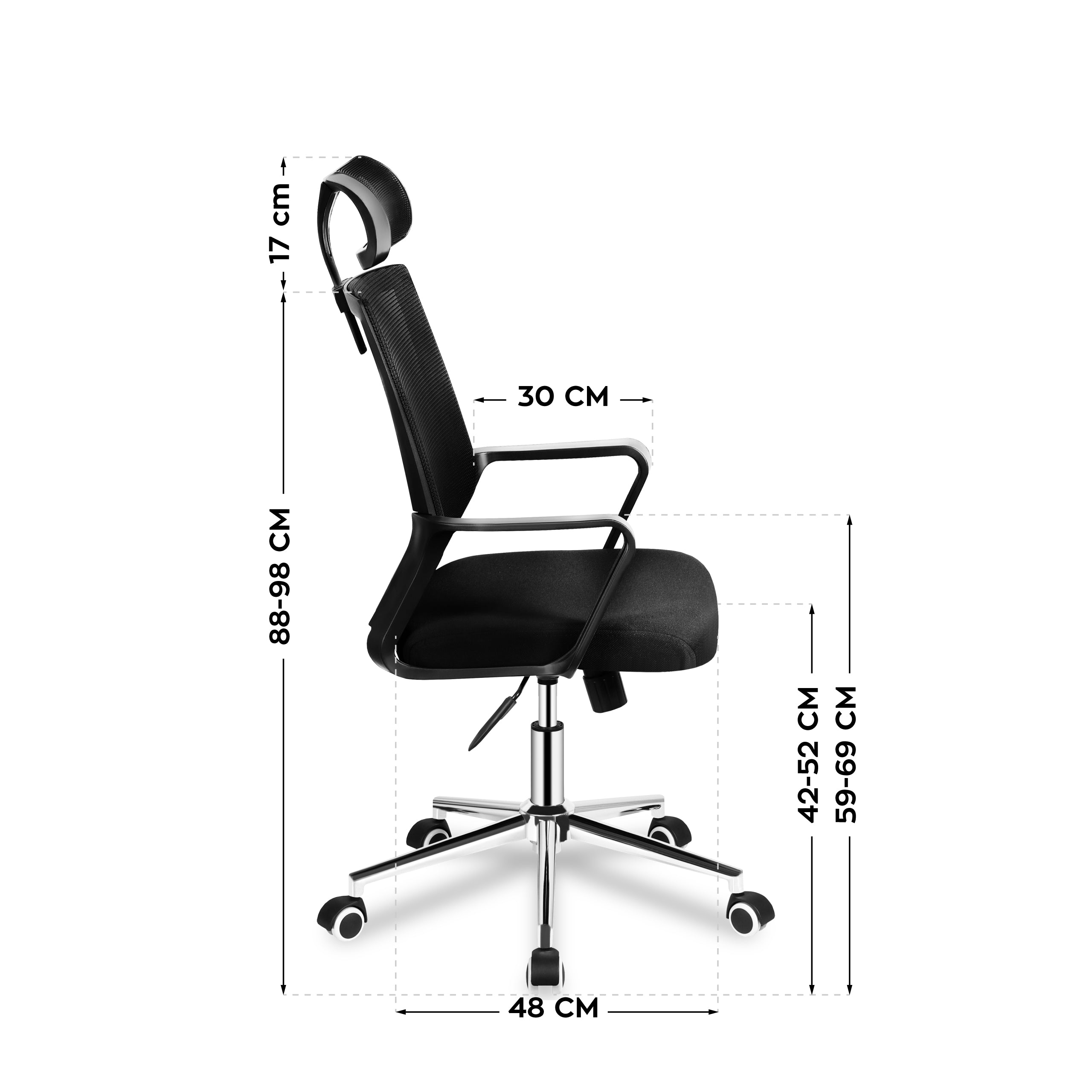 Sillón de oficina Mark Adler Manager 2.1 Negro