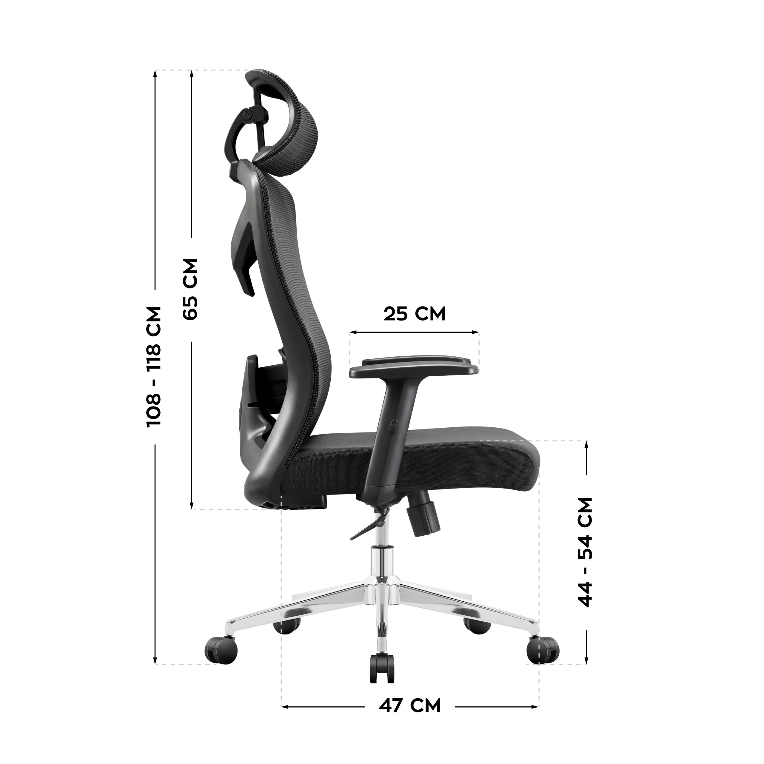 Sillón ergonómico de oficina Mark Adler Manager 2.6 Black