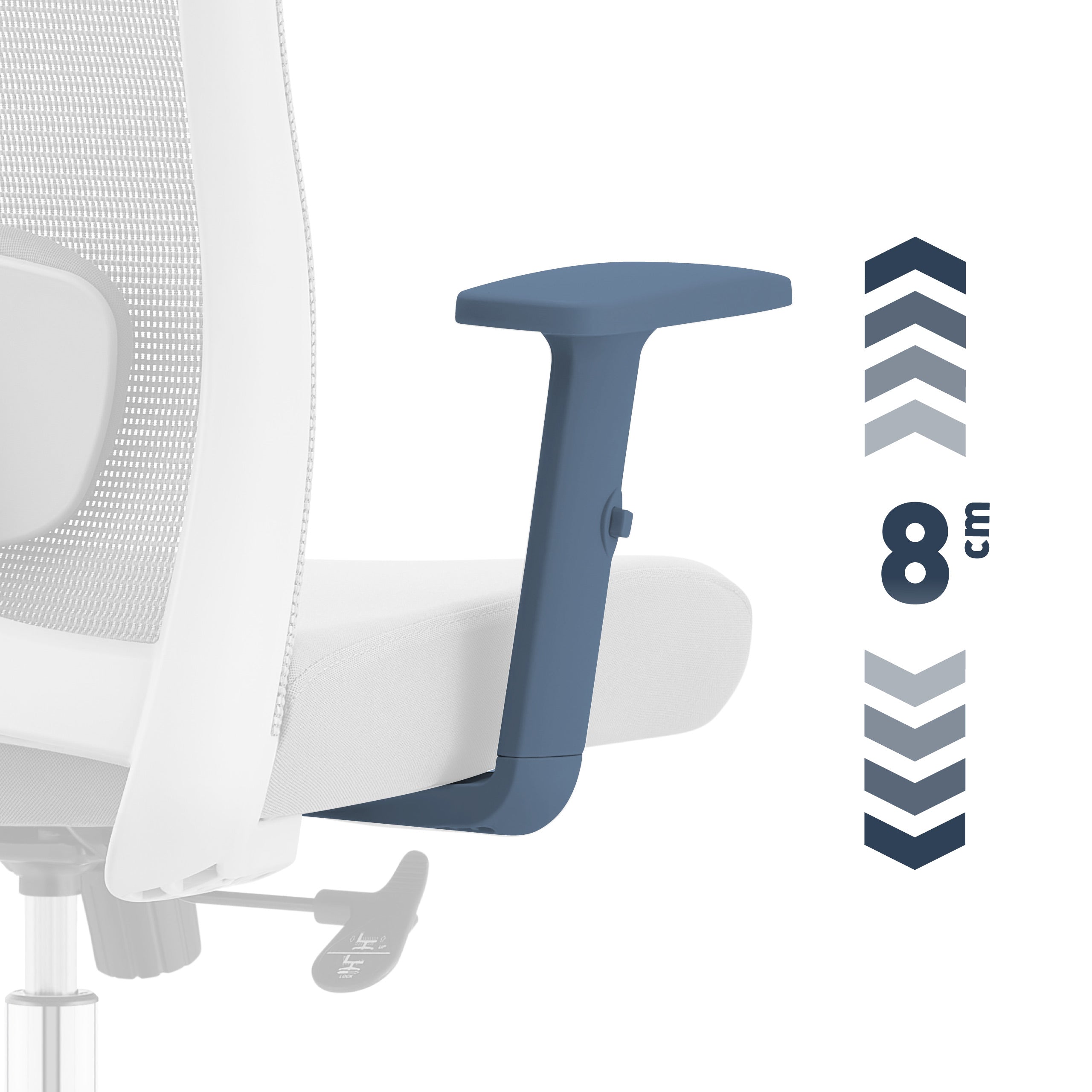 Sillón ergonómico de oficina Mark Adler Manager 2.6 Grey