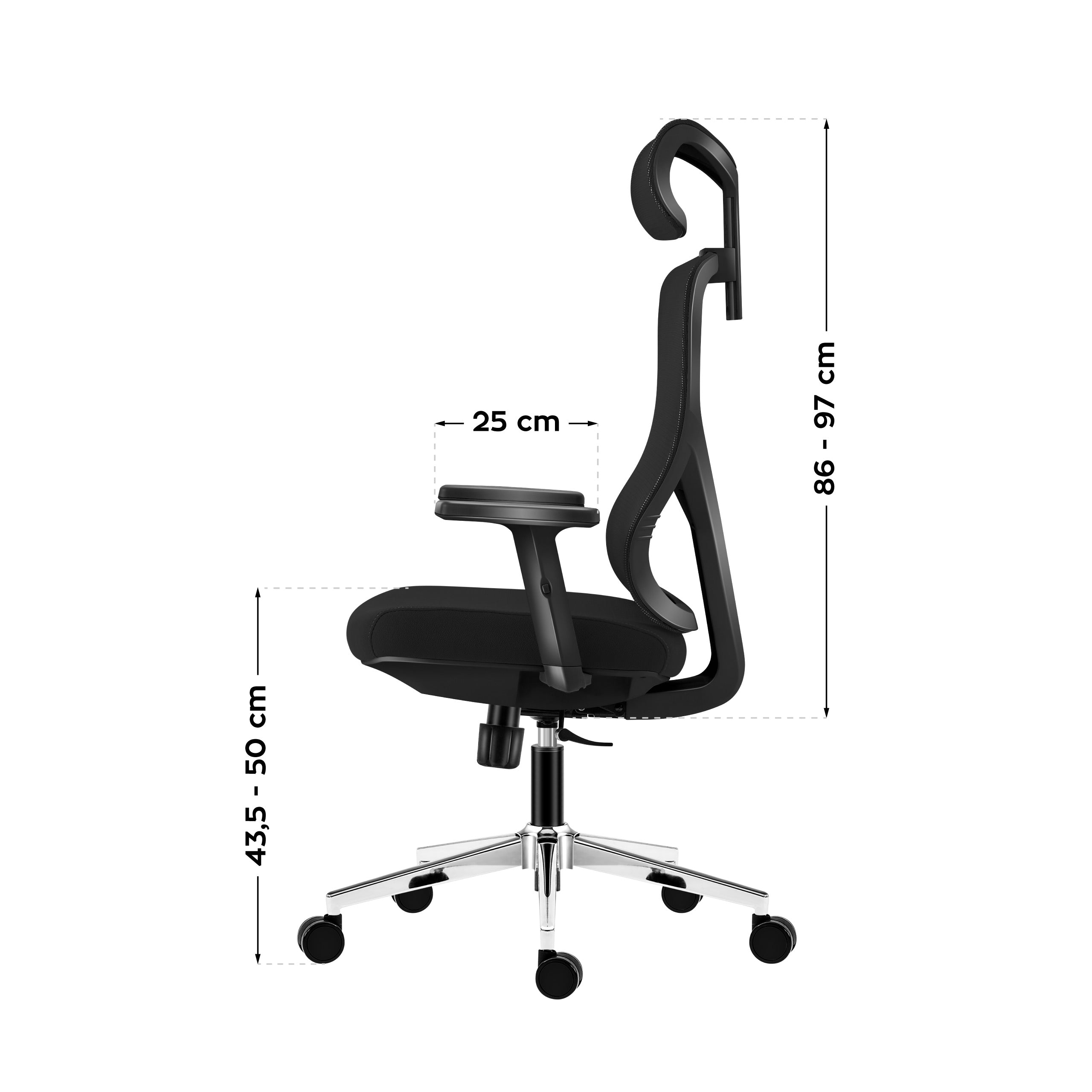 Sillón ergonómico Mark Adler Manager 3.3 Black