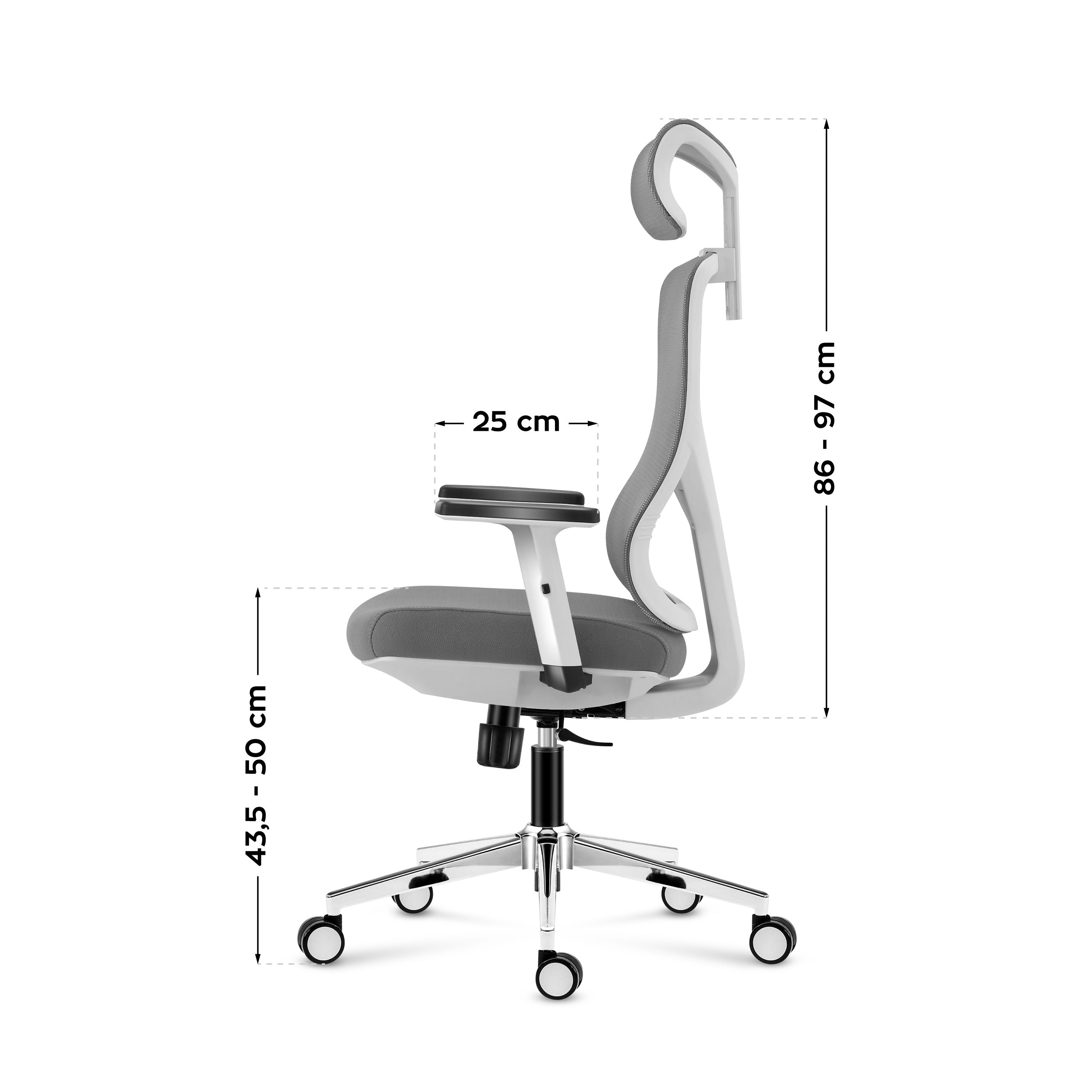 Sillón ergonómico Mark Adler Manager 3.3 Blanco