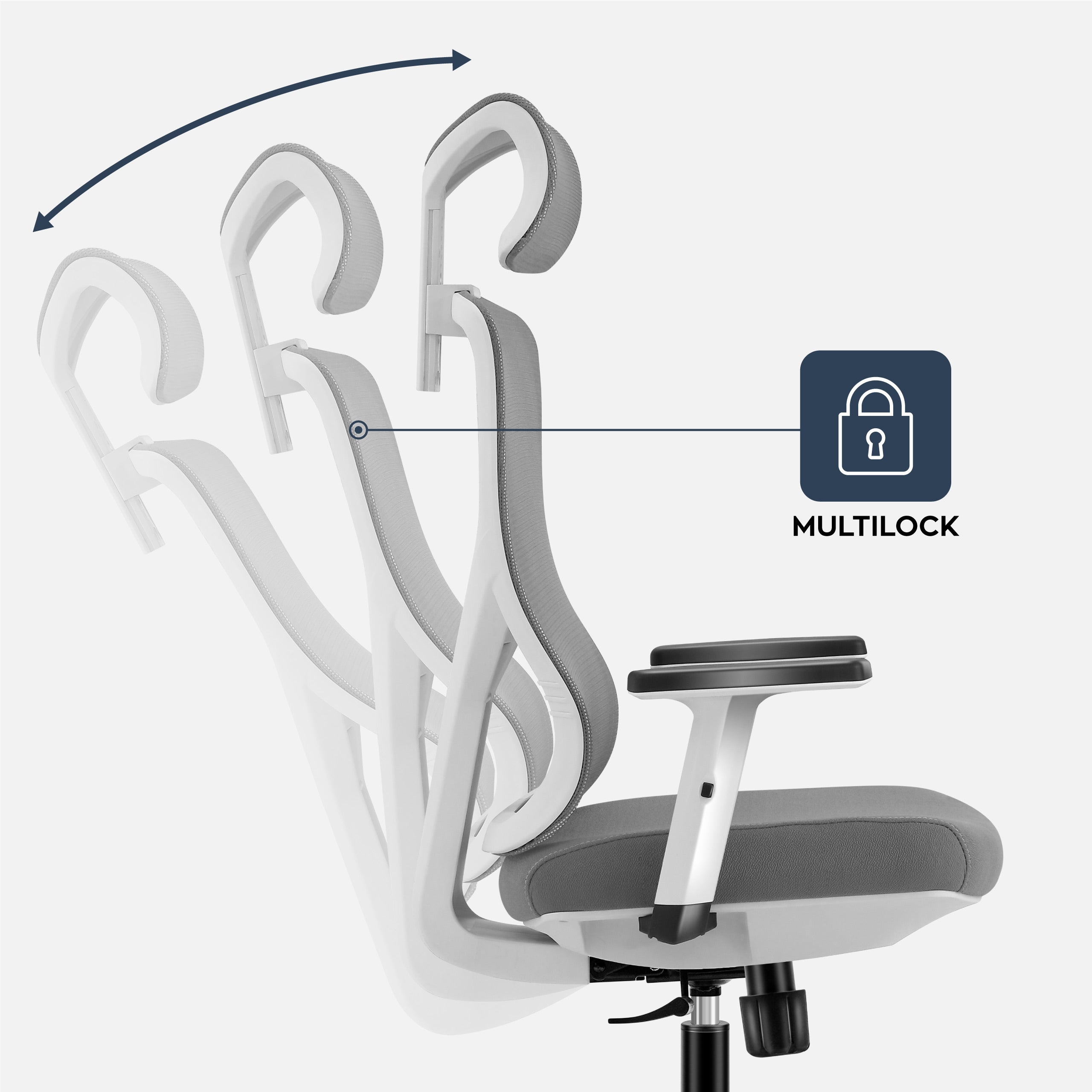 Adapta la silla ergonómica a tus necesidades personales