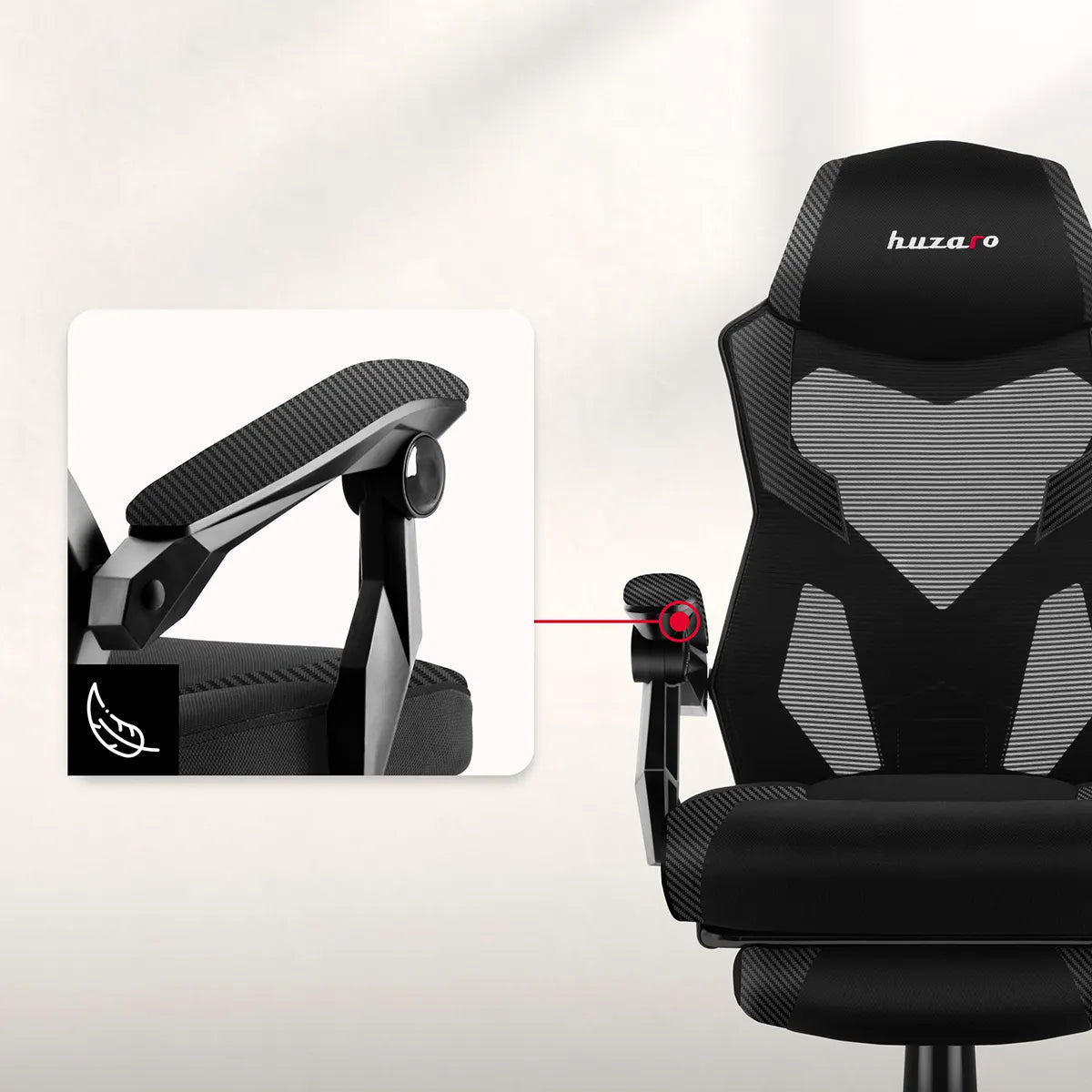 Reposabrazos ergonómicos y mullidos