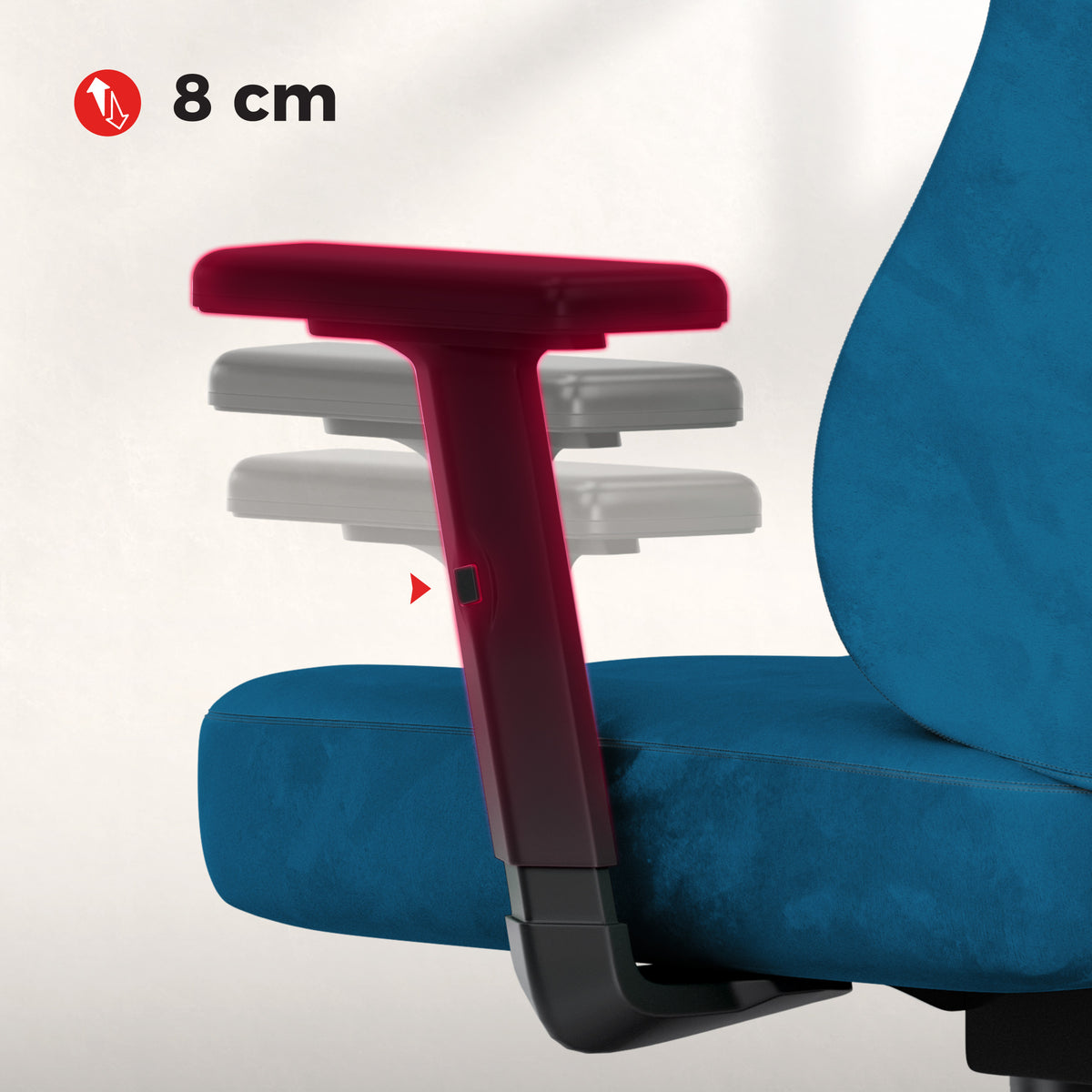 Silla gaming para adolescentes Huzaro Ranger 5.7 Azul