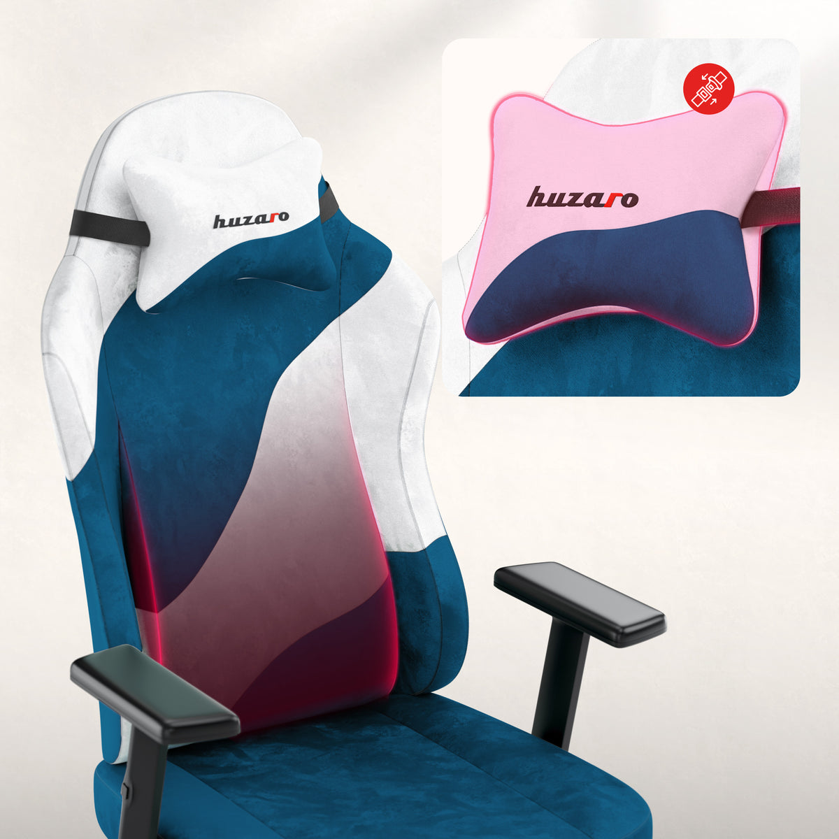 Silla gaming para adolescentes Huzaro Ranger 5.7 Azul