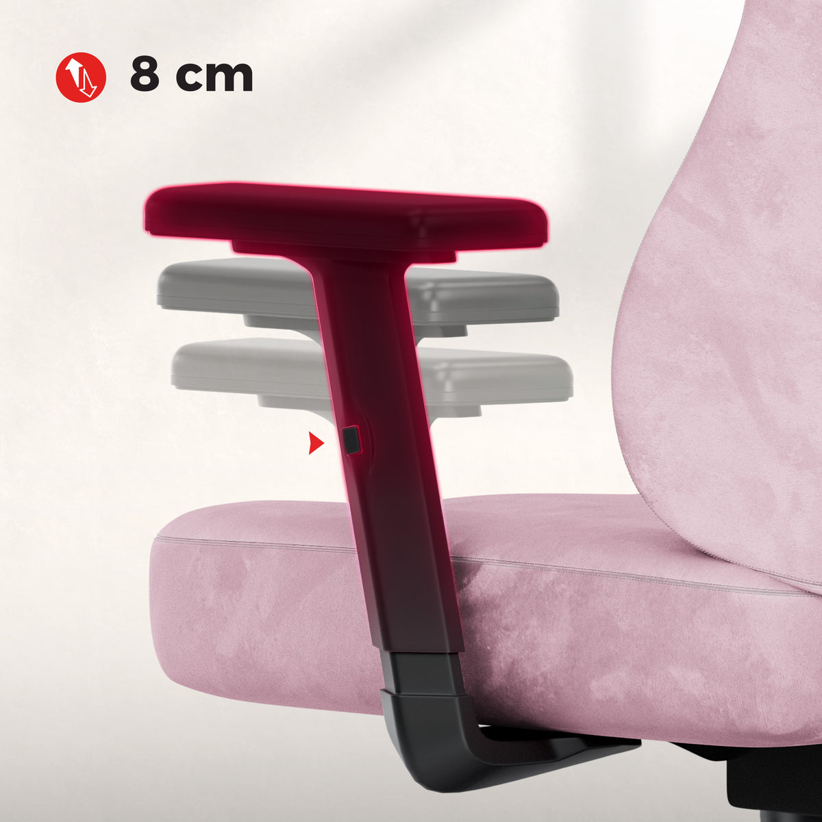 Silla gaming para adolescentes Huzaro Ranger 5.7 Lila