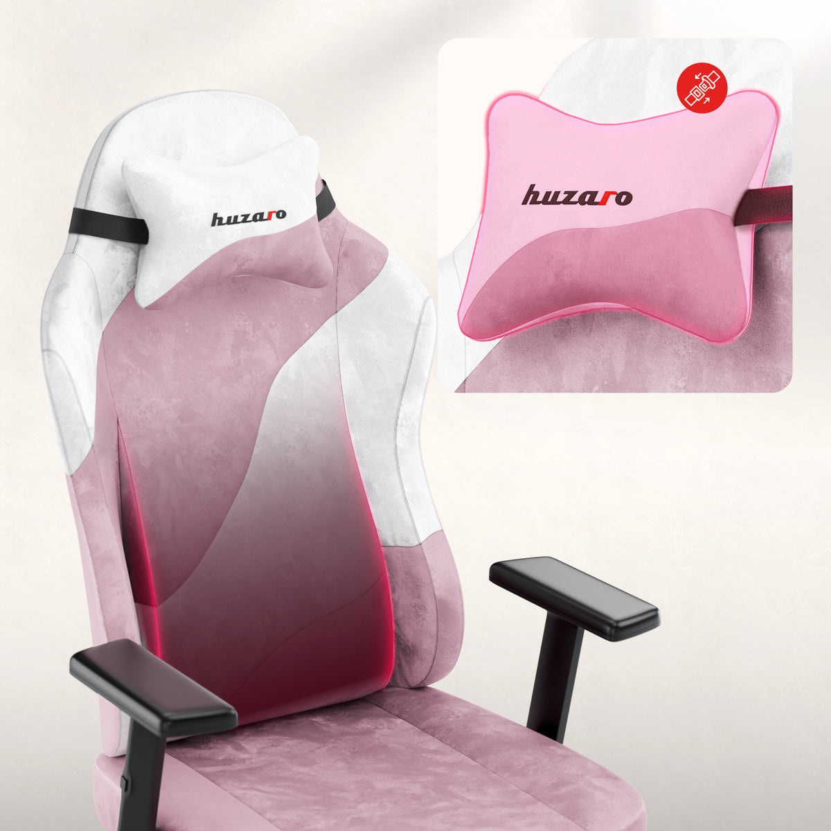 Silla gaming para adolescentes Huzaro Ranger 5.7 Lila