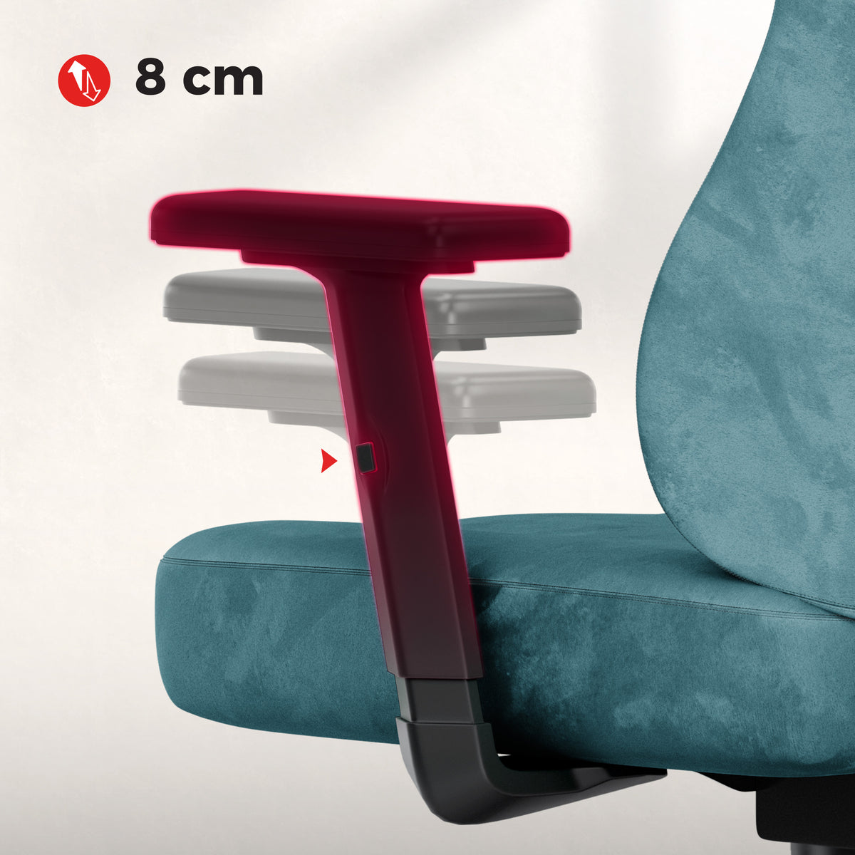 Silla gaming para adolescentes Huzaro Ranger 5.7 Teal