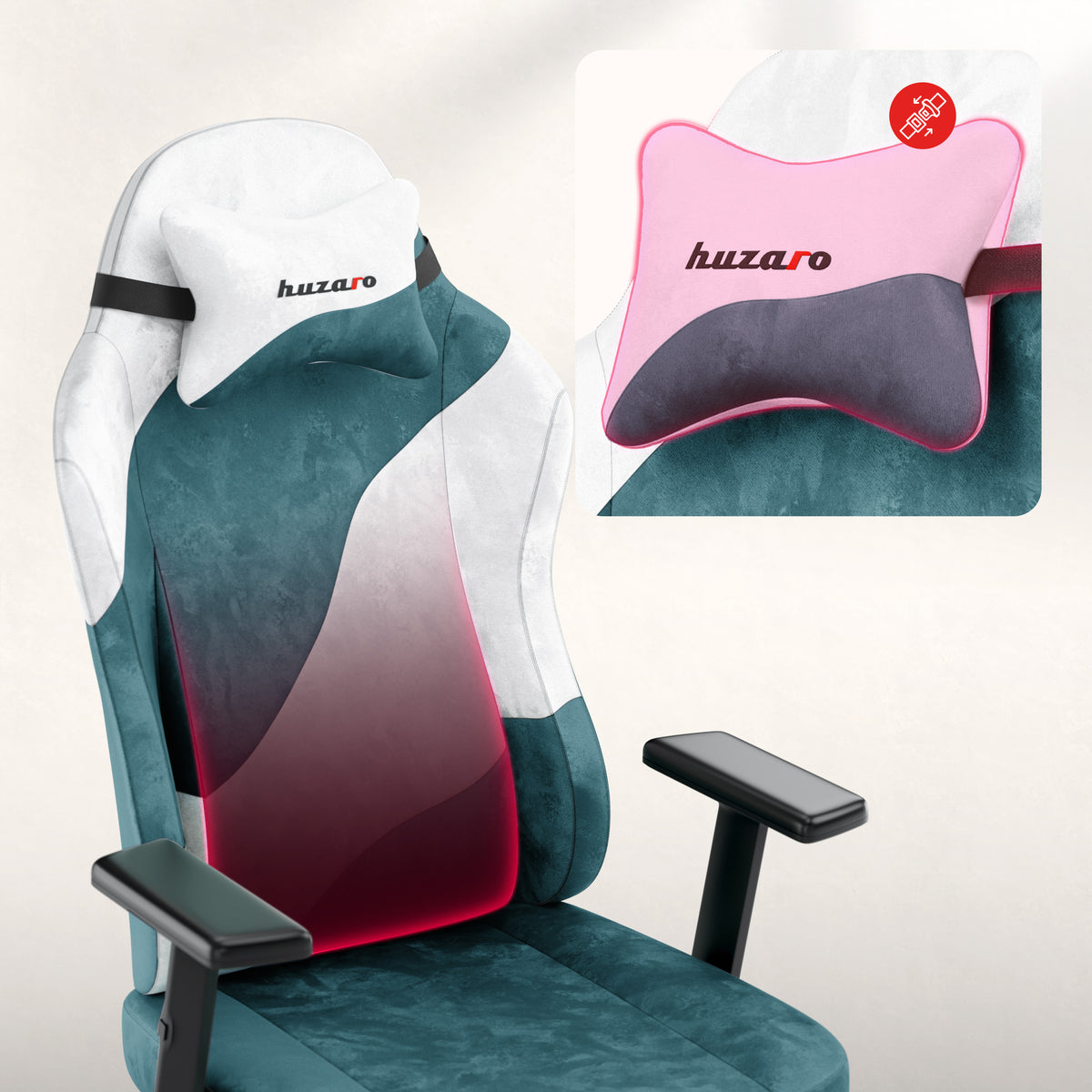 Silla gaming para adolescentes Huzaro Ranger 5.7 Teal