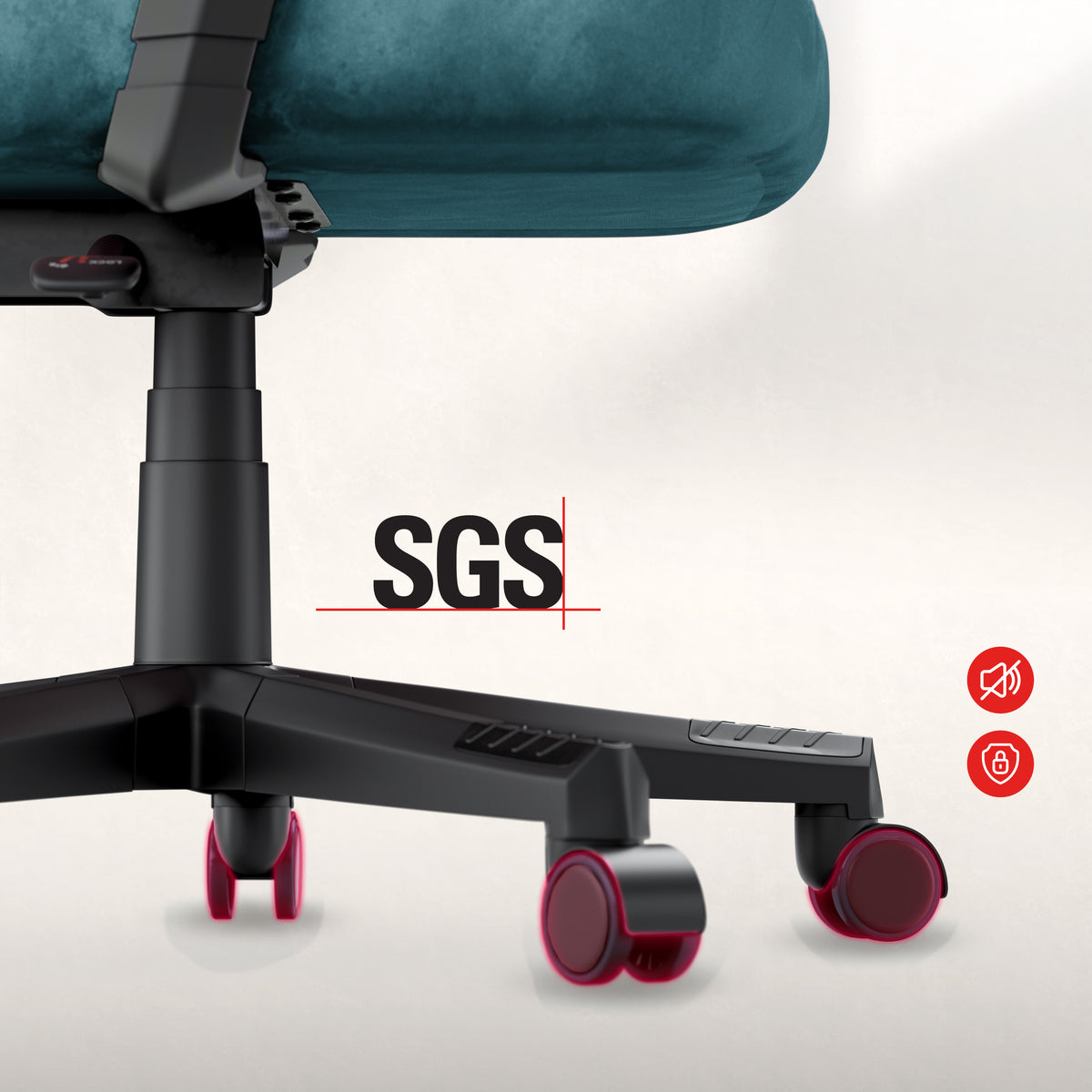 Silla gaming para adolescentes Huzaro Ranger 5.7 Teal
