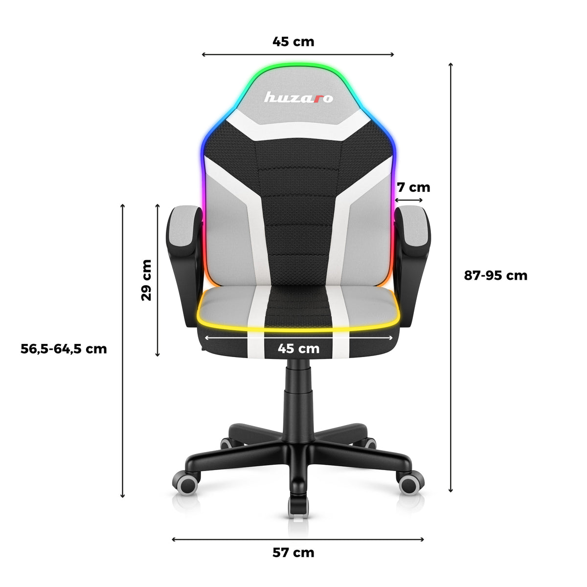 Sillón gaming para niños Huzaro Ranger 1.0 RGB
