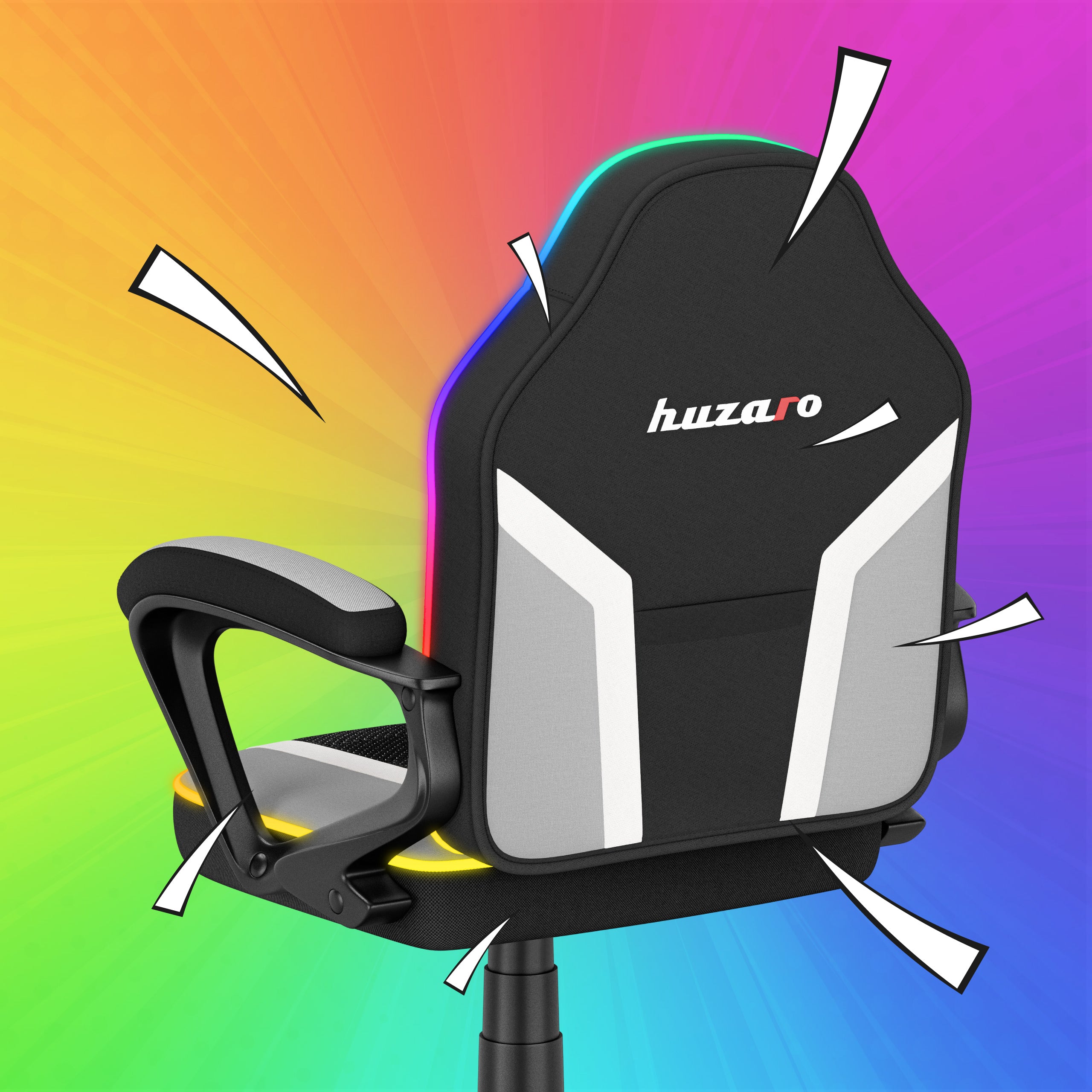 Sillón gaming para niños Huzaro Ranger 1.0 RGB