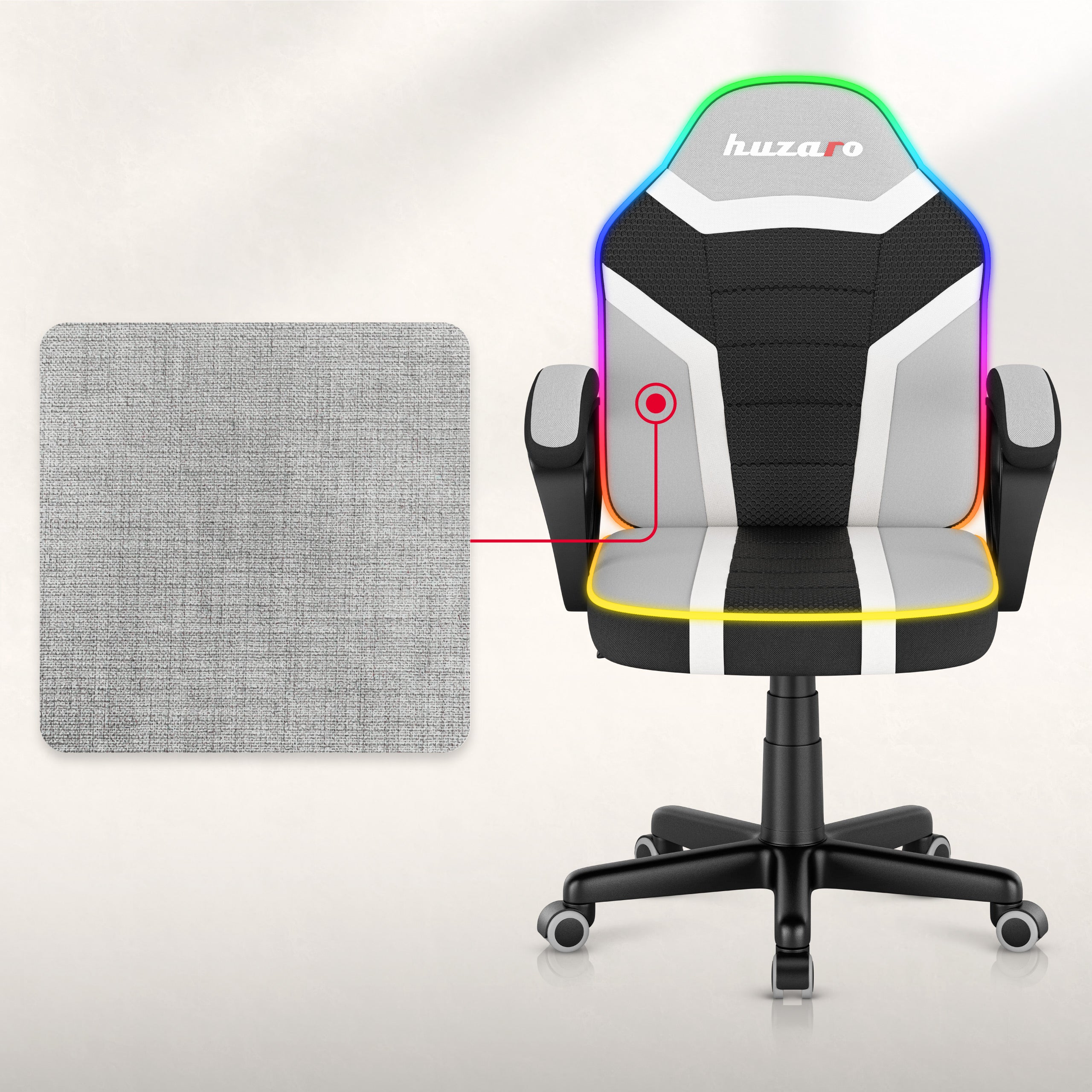 Sillón gaming para niños Huzaro Ranger 1.0 RGB