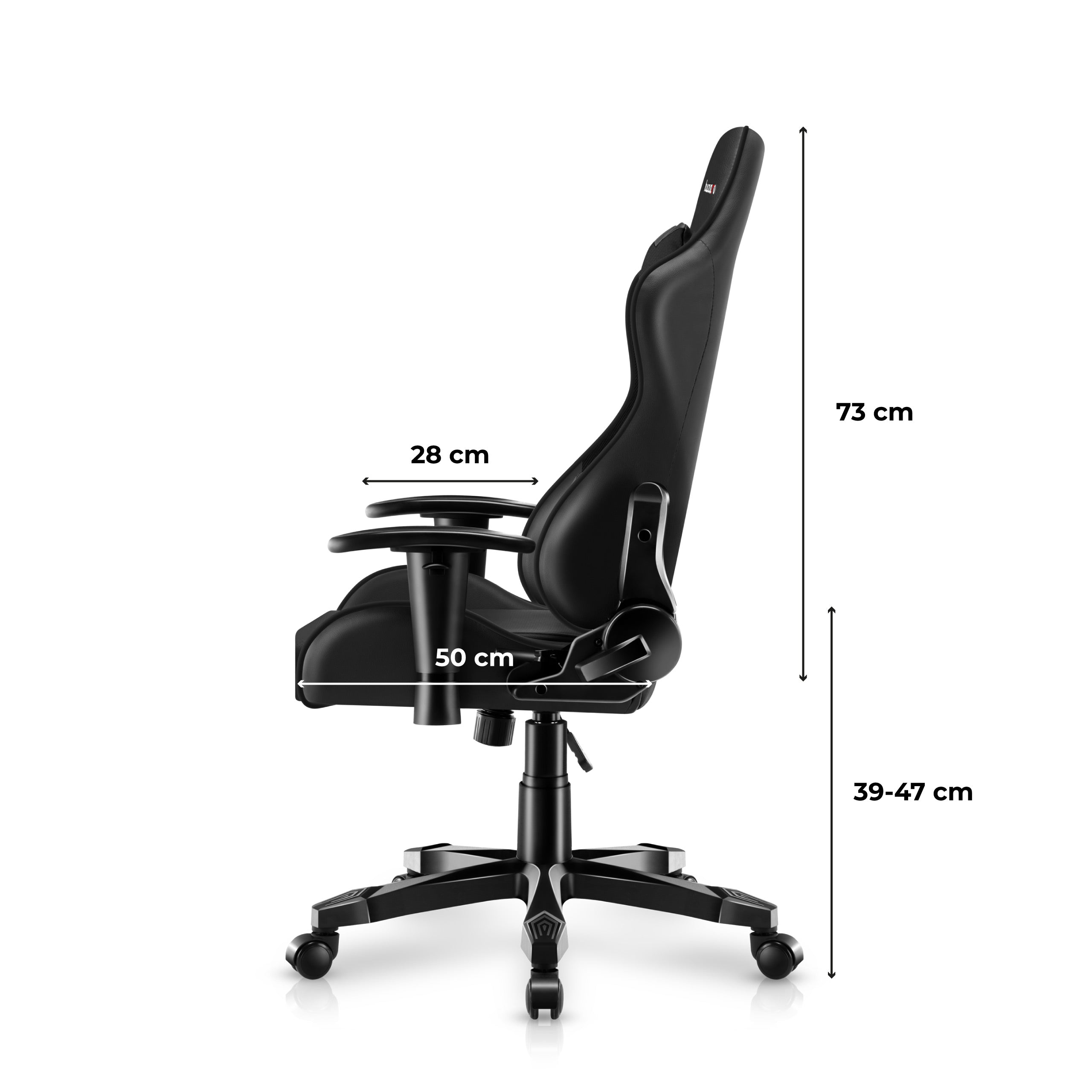Sillón gaming para niños Huzaro RANGER 6.0 Negro