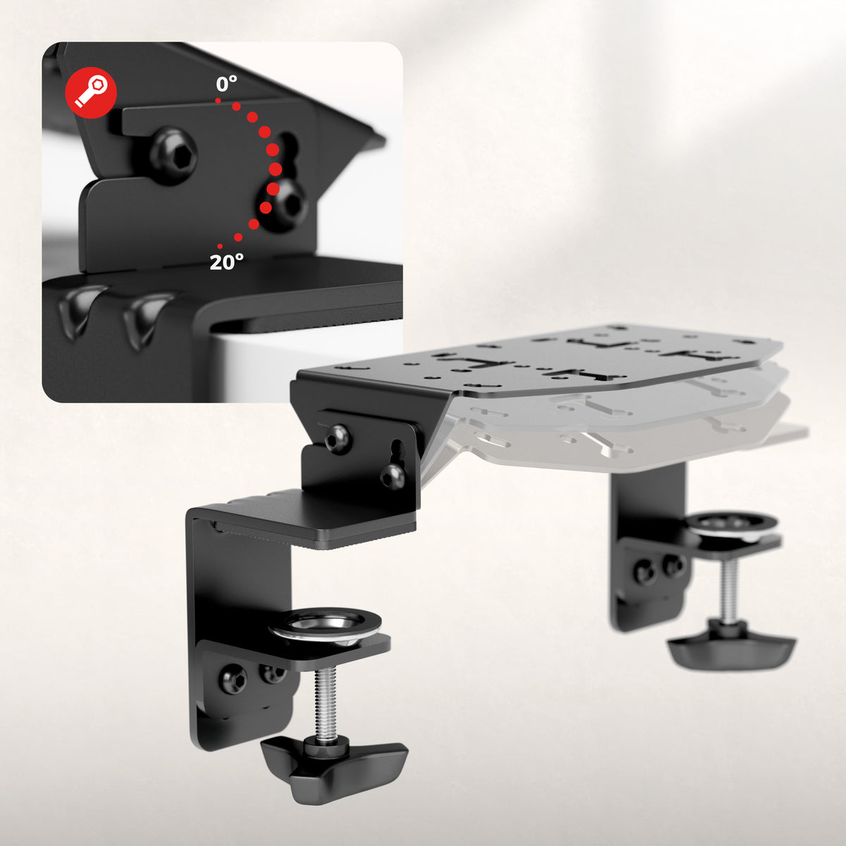 Juego de soportes para simracing Huzaro Speed 1.0