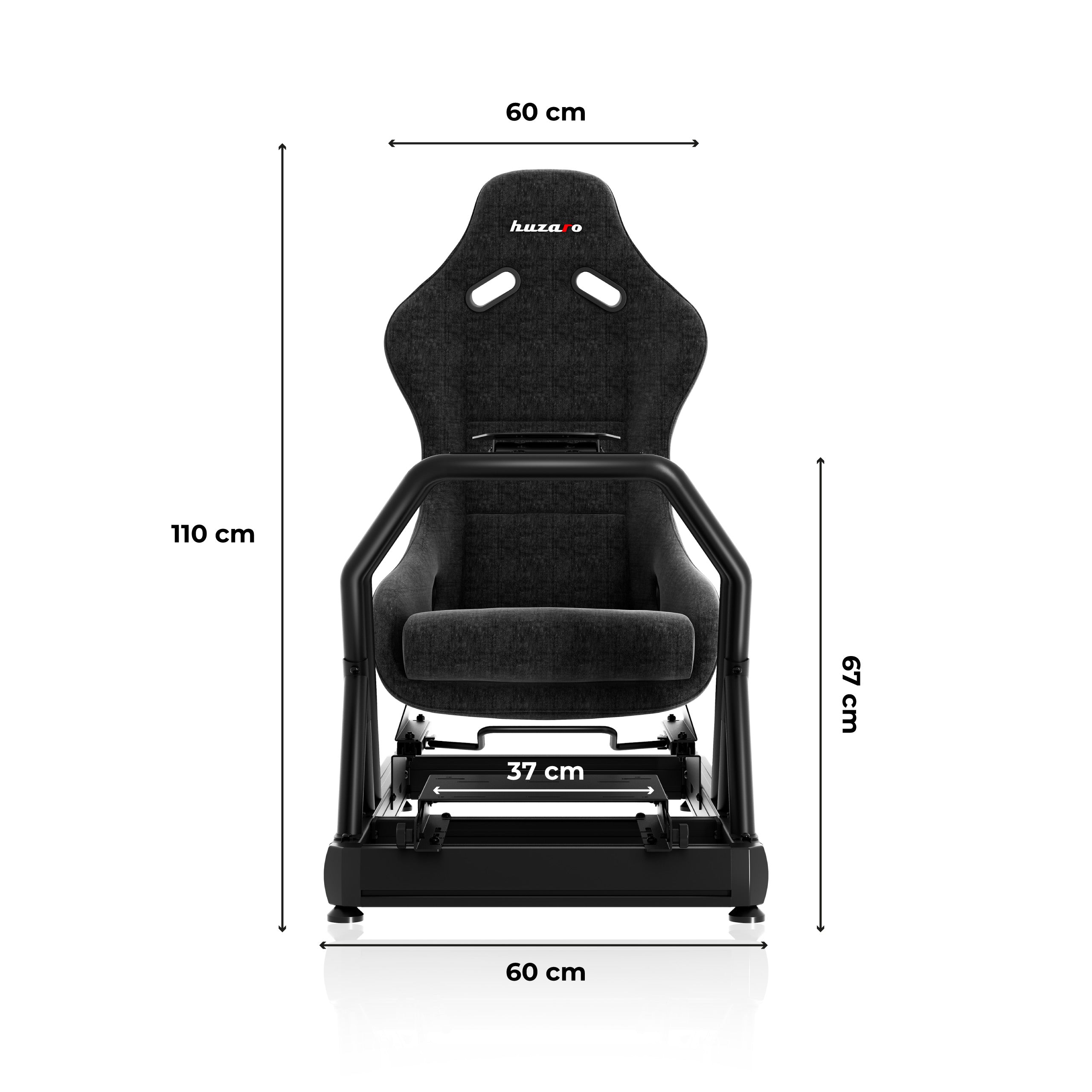 Cabina de carreras Huzaro Speed 9.0 para sim racing