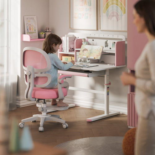 Escritorio infantil Mark Adler Study 5.7 Pink de 100 cm