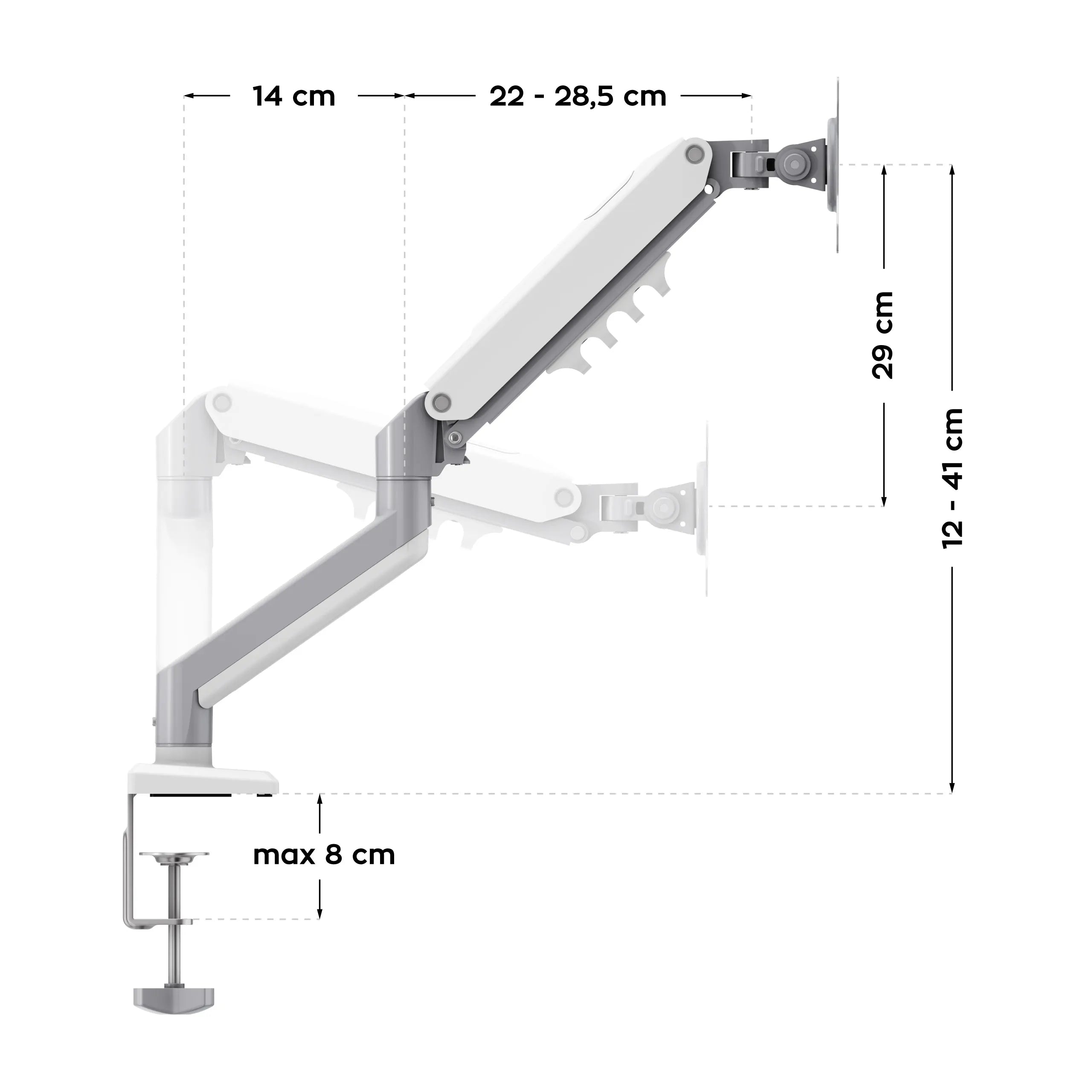 Soporte para dos monitores Mark Adler Flow 4.0