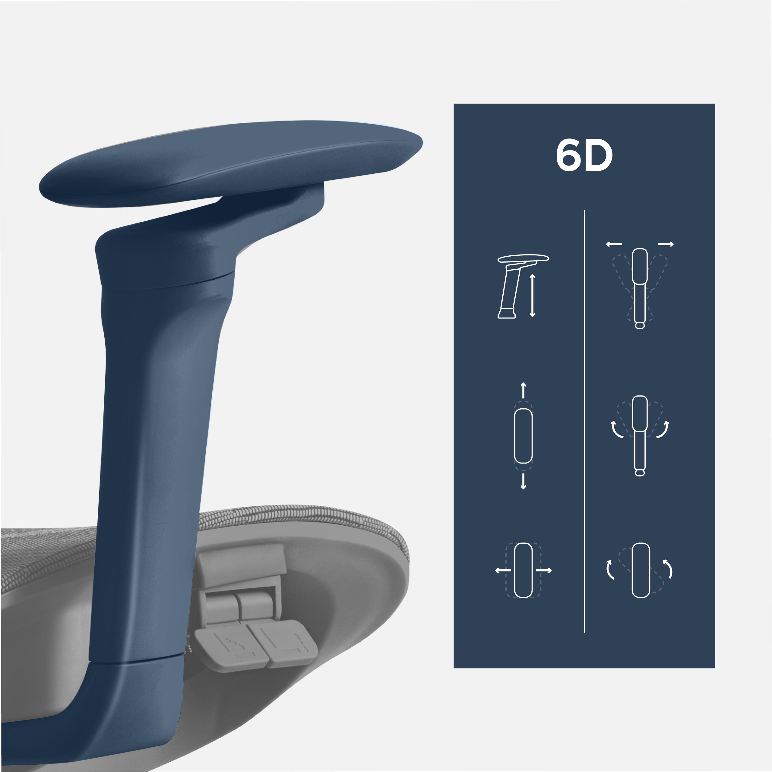 Reposabrazos FusionArm 6D