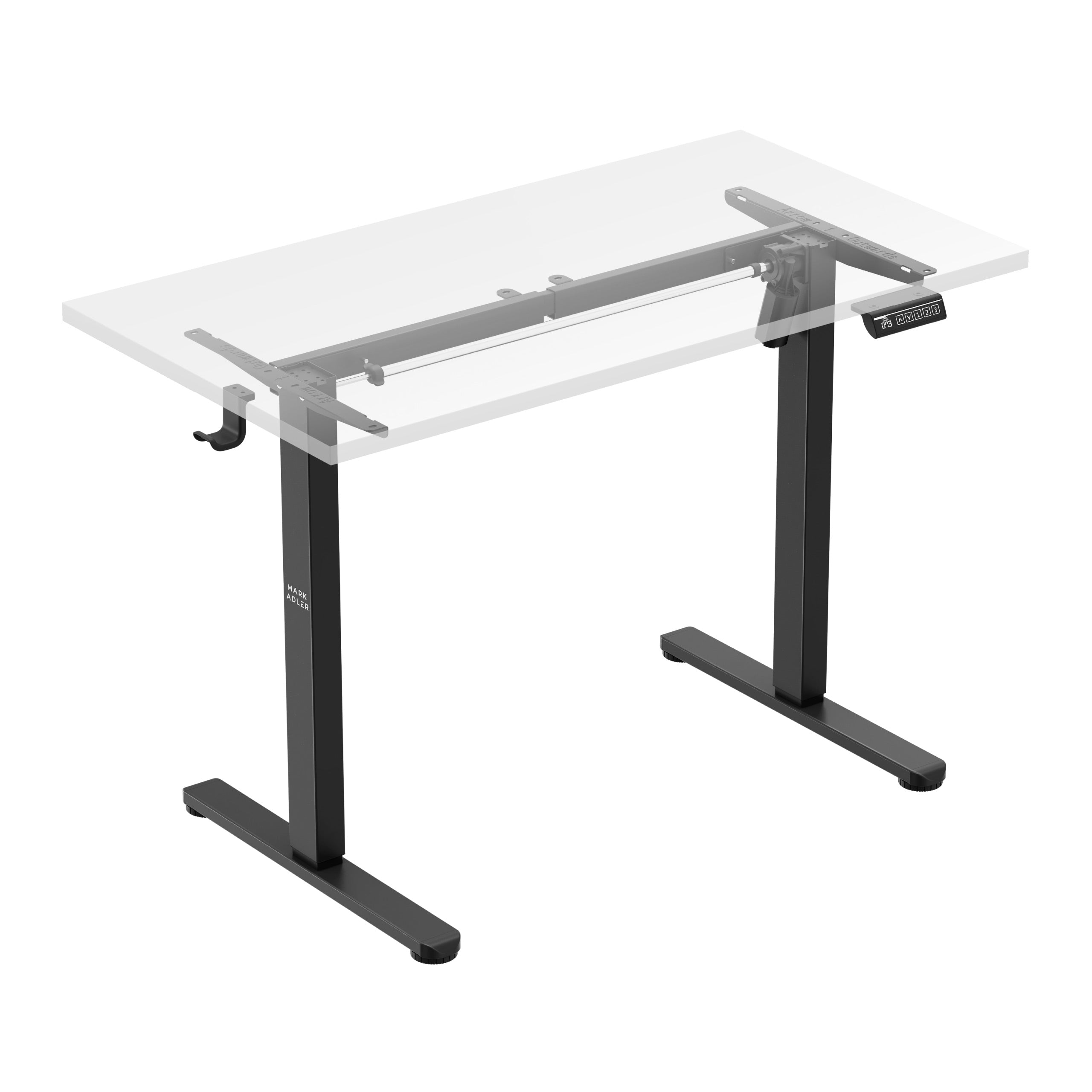 Estructura del escritorio eléctrico negro Mark Adler Xeno 1.7 Black