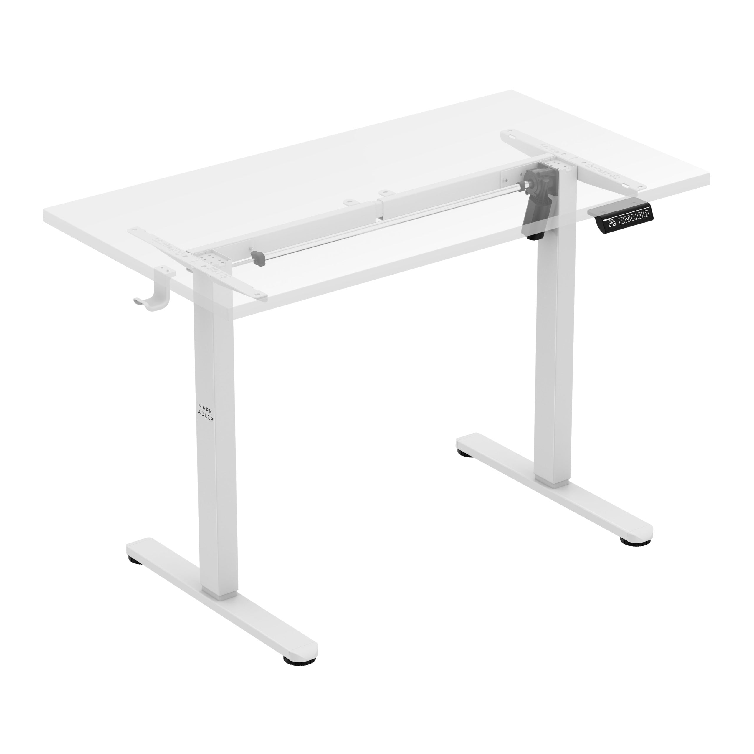 Estructura del escritorio eléctrico blanco Mark Adler Xeno 1.7 White